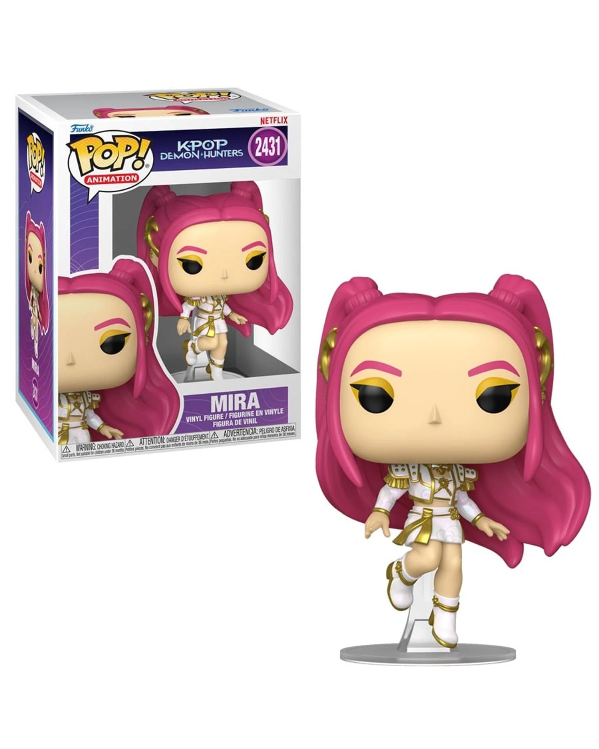 1 K-Pop Demon Hunters Mira - What It Sounds Like -  Funko POP! Vinyl, 1 of 3