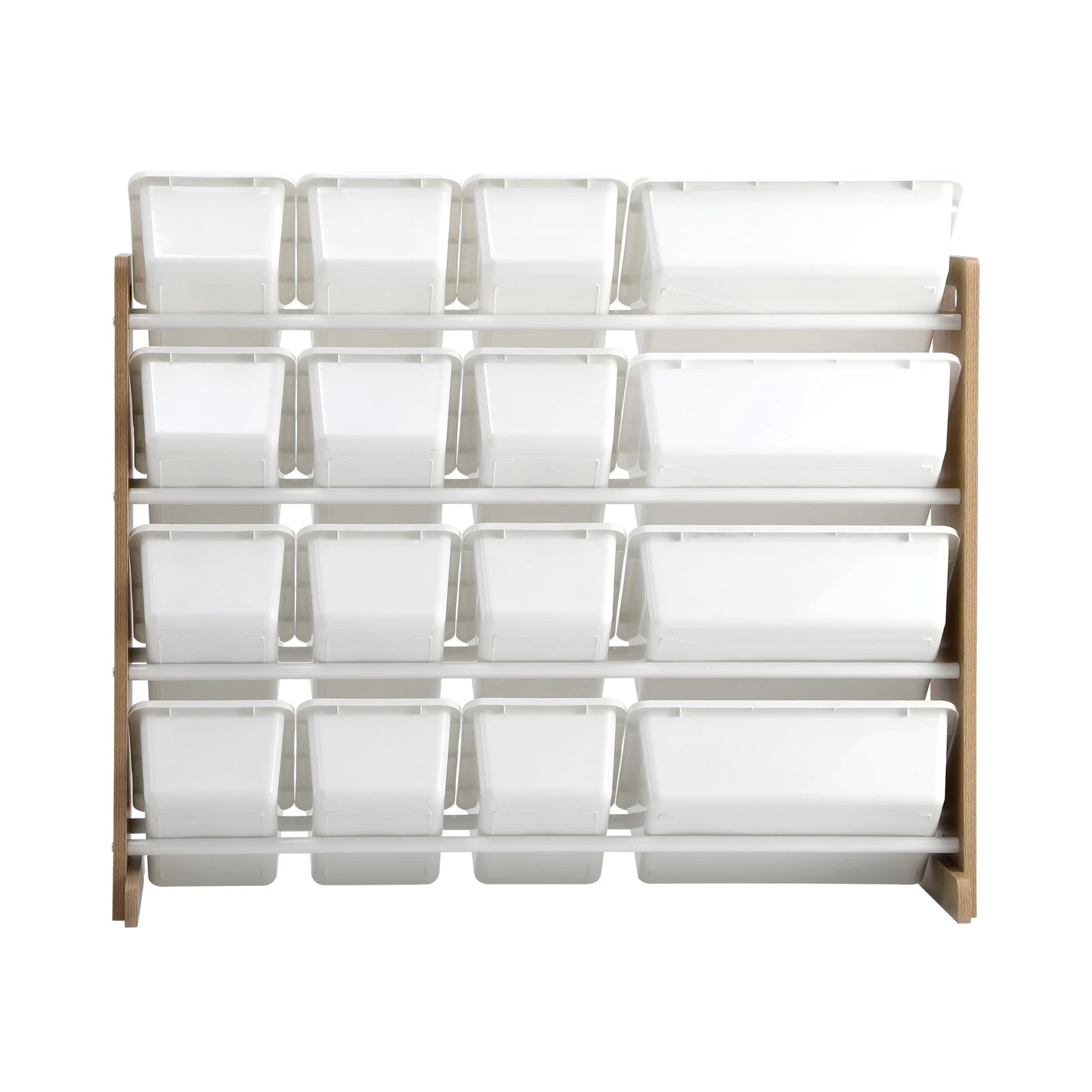 8 Oikiture Kids Toy Box Organiser 16 Bins Display Shelf Storage Rack Drawer
 - Multi, 8 of 10