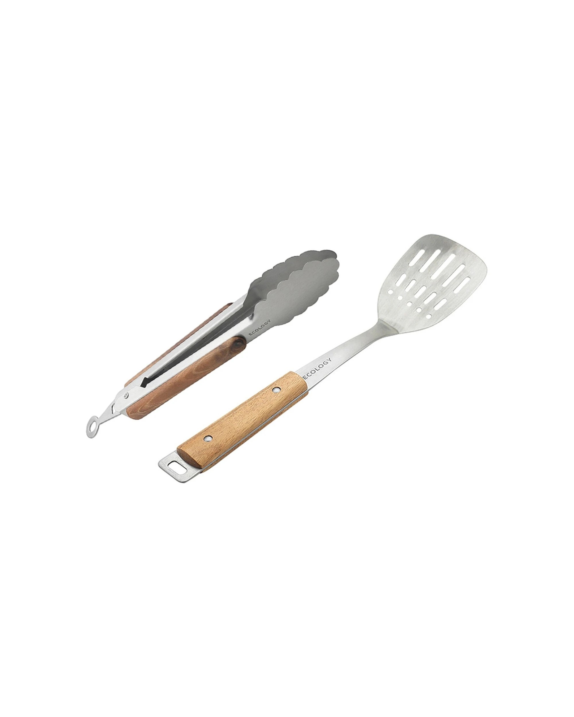 1 Ecology Provisions Slotted Turner and 23cm Tongs Combo - Multi, 1 of 3