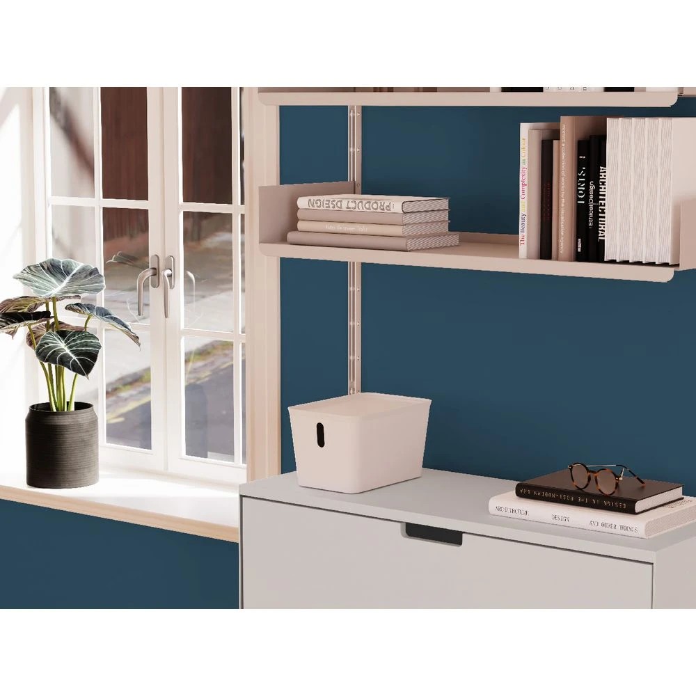 4 Otto 4.8L PET Modular Basket Medium Tall White, 4 of 6