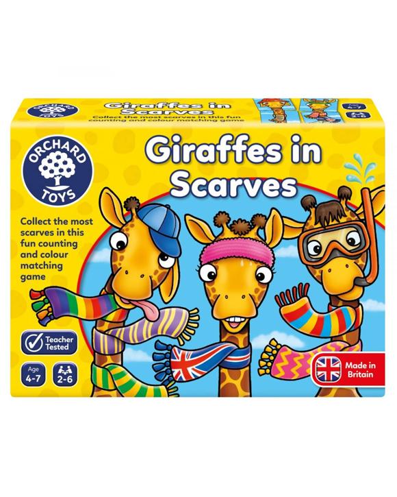 Orchard Toys Giraffes in Scarves Game