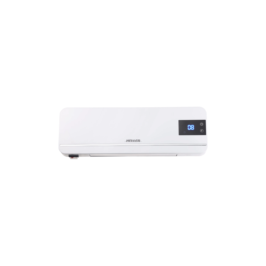 2 Heller 2000w Ceramic Wall Warm/hot Heater/heating W/cool Fan/led Display/remote
 - White, 2 of 3