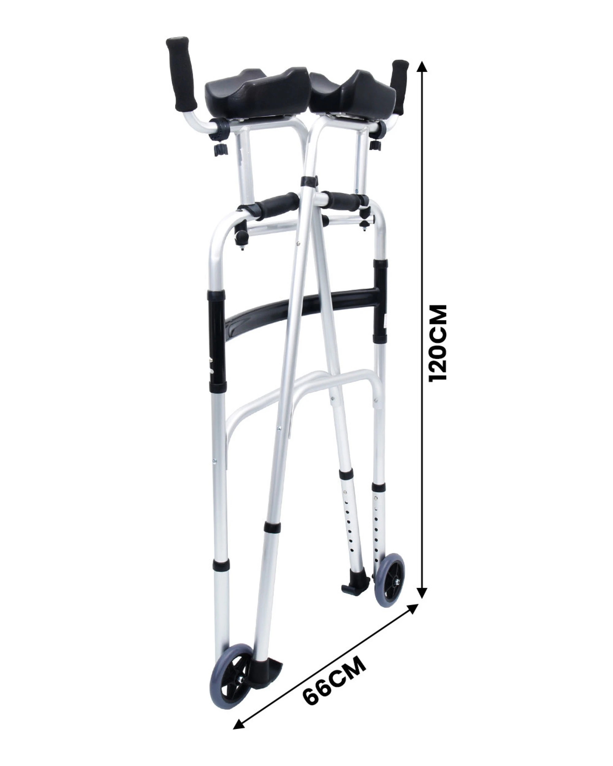 3 Orthonica Aluminium Forearm Walker Walking Mobility Aid, 3 of 9
