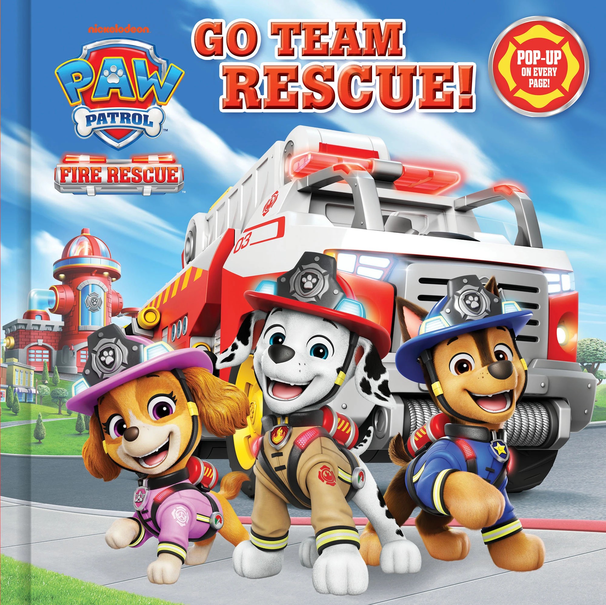1 PAW Patrol Fire Rescue: Go Team Rescue! - Book, 1 of 3