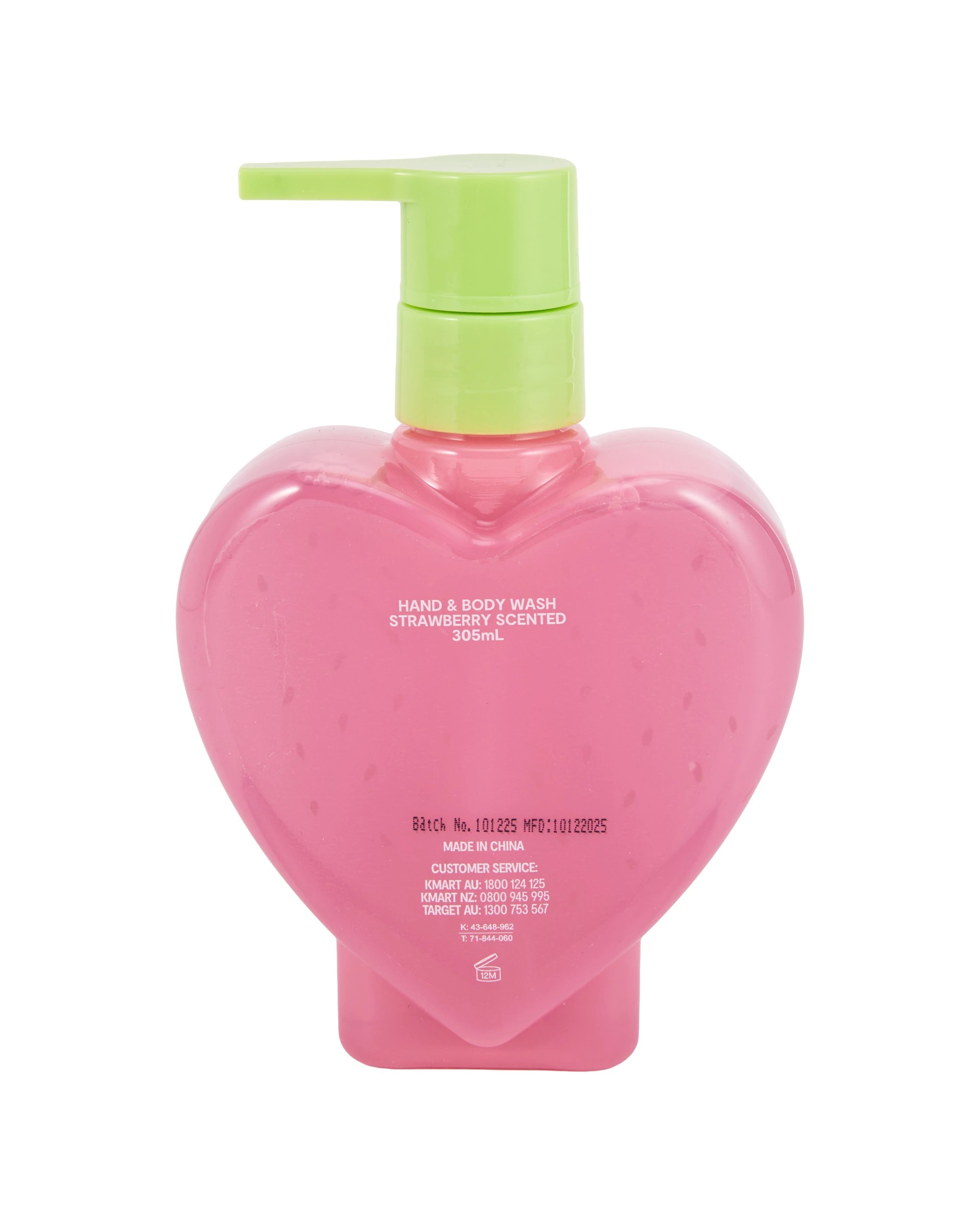 3 OXX Bodycare Hand and Body Wash 305ml - Strawberry Scented, 3 of 4