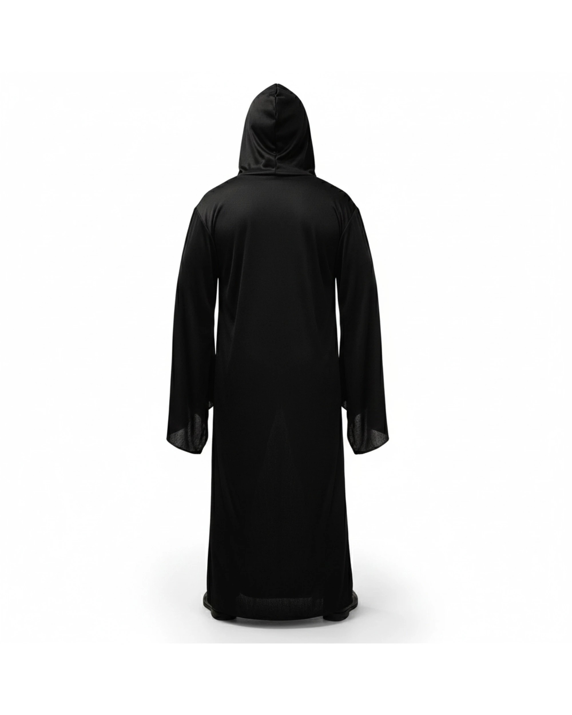 2 Adult Men's Grim Reaper Costume with Hooded Robe, 2 of 2