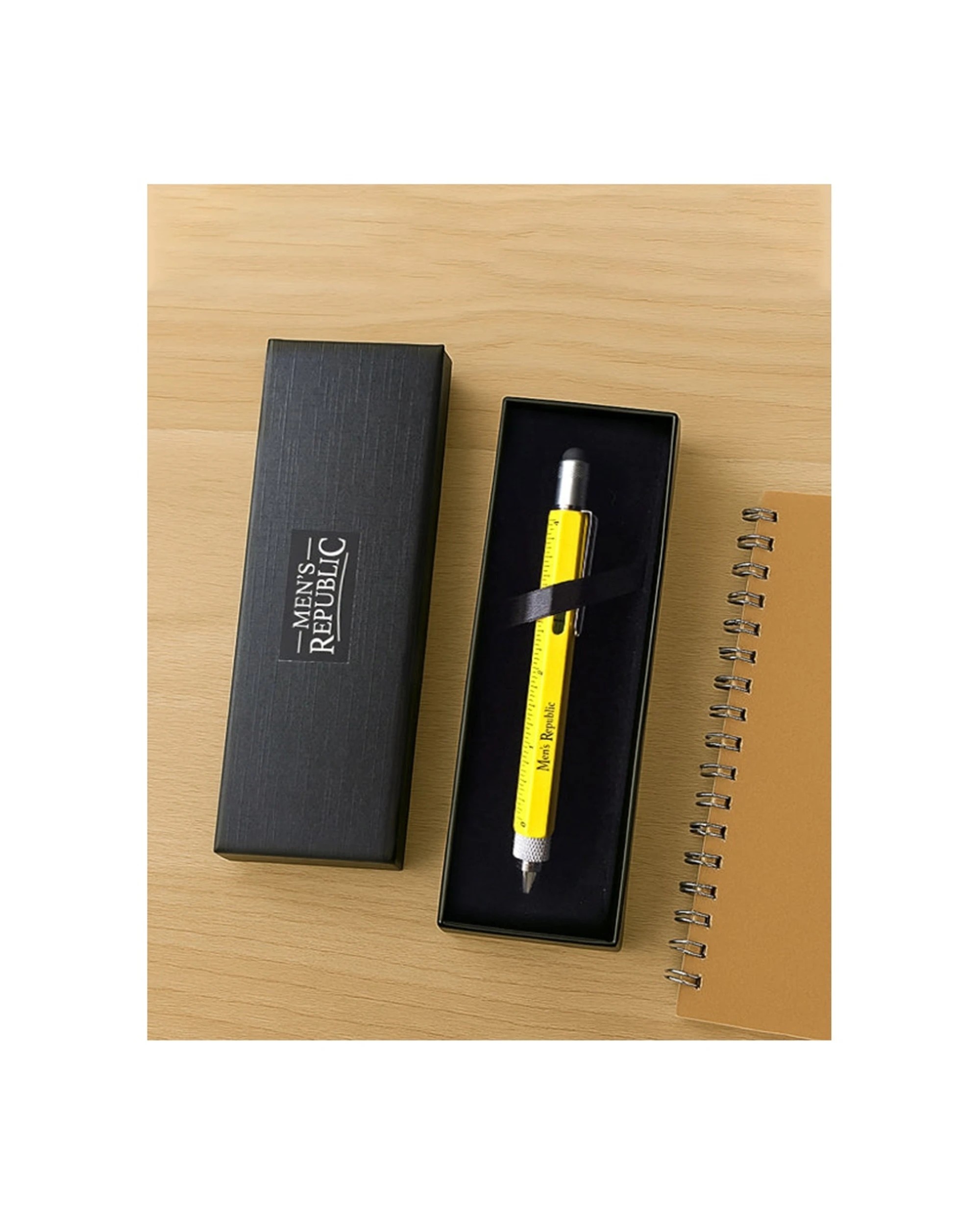 5 Men's Republic Stylus Pen Pocket Tool 9-in-1 Functions - Yellow, 5 of 5