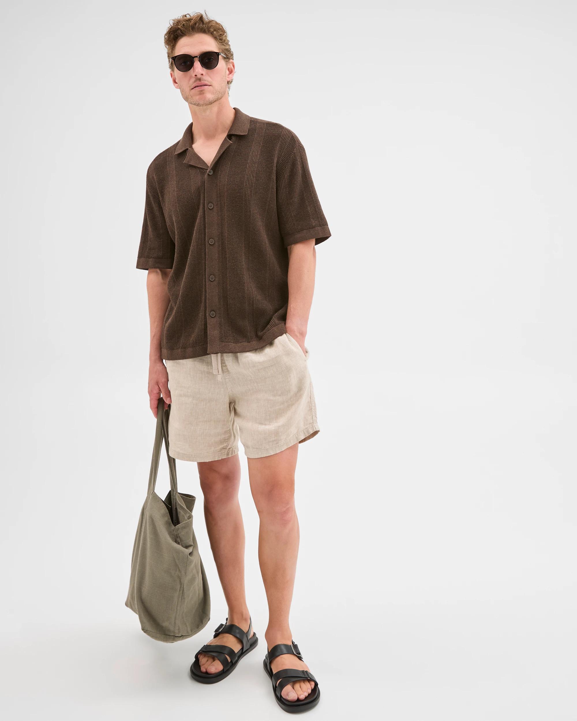 1 Target Australian Cotton Fashion Knit Shirt CHOCOLATE, 1 of 7