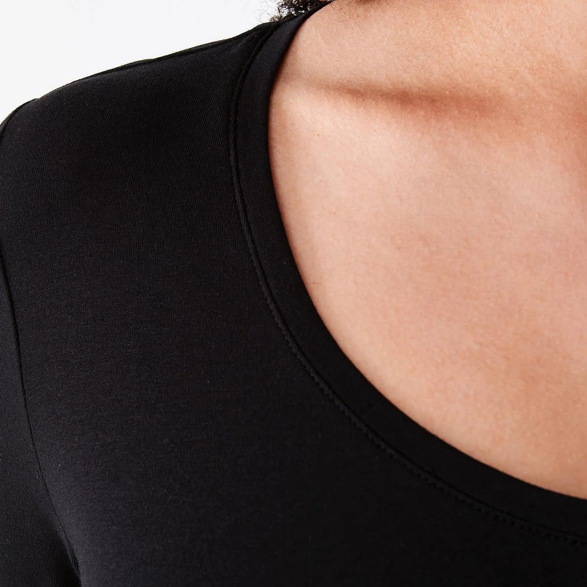 5 Long Sleeve Stretch T-shirt Black, 5 of 6