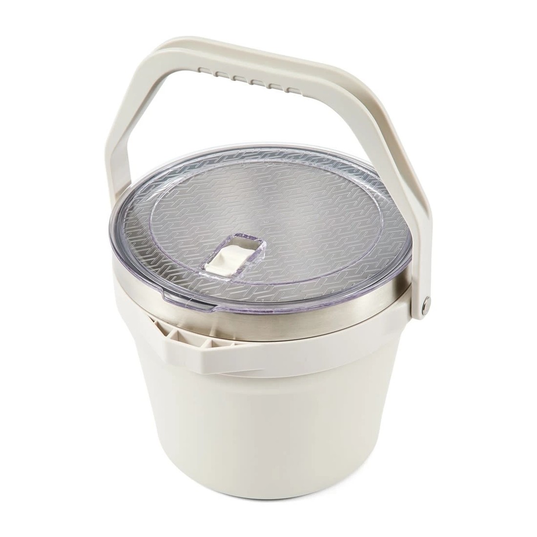 5 7L Double Wall Ice Bucket - Stone, 5 of 8