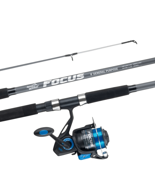 Jarvis Walker Focus Series 2 General Purpose Combo - 8ft., Black and 