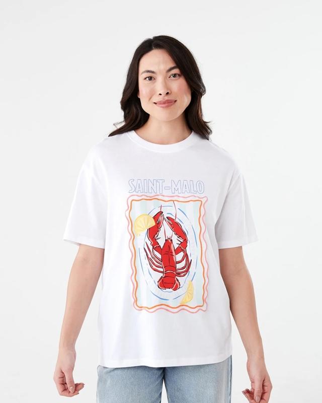 Short Sleeve Oversized Boyfriend T-s