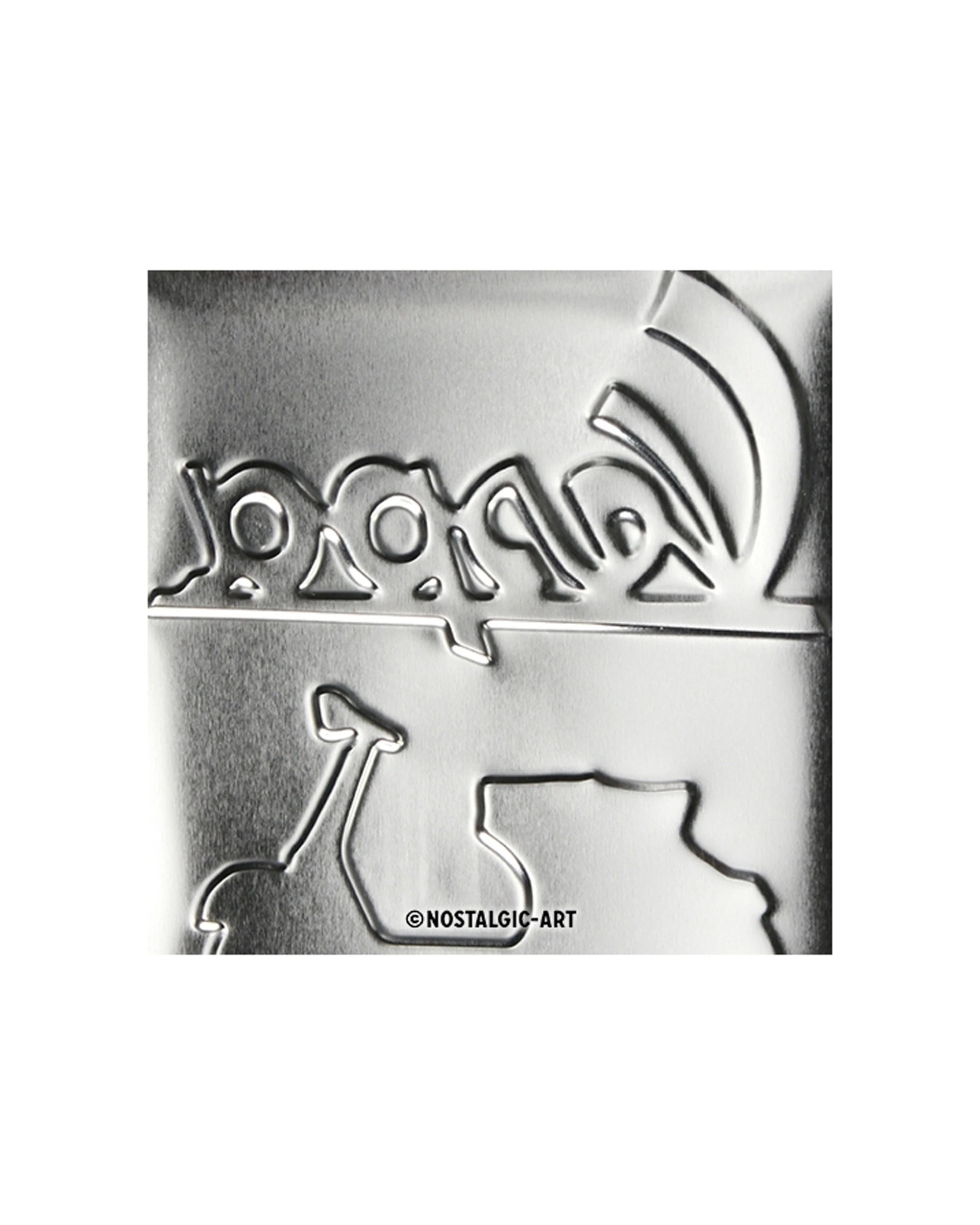 3 Nostalgic-Art Medium 20x30cm Metal Wall Art Sign Plaque - Vespa Parking Only - Multi, 3 of 3