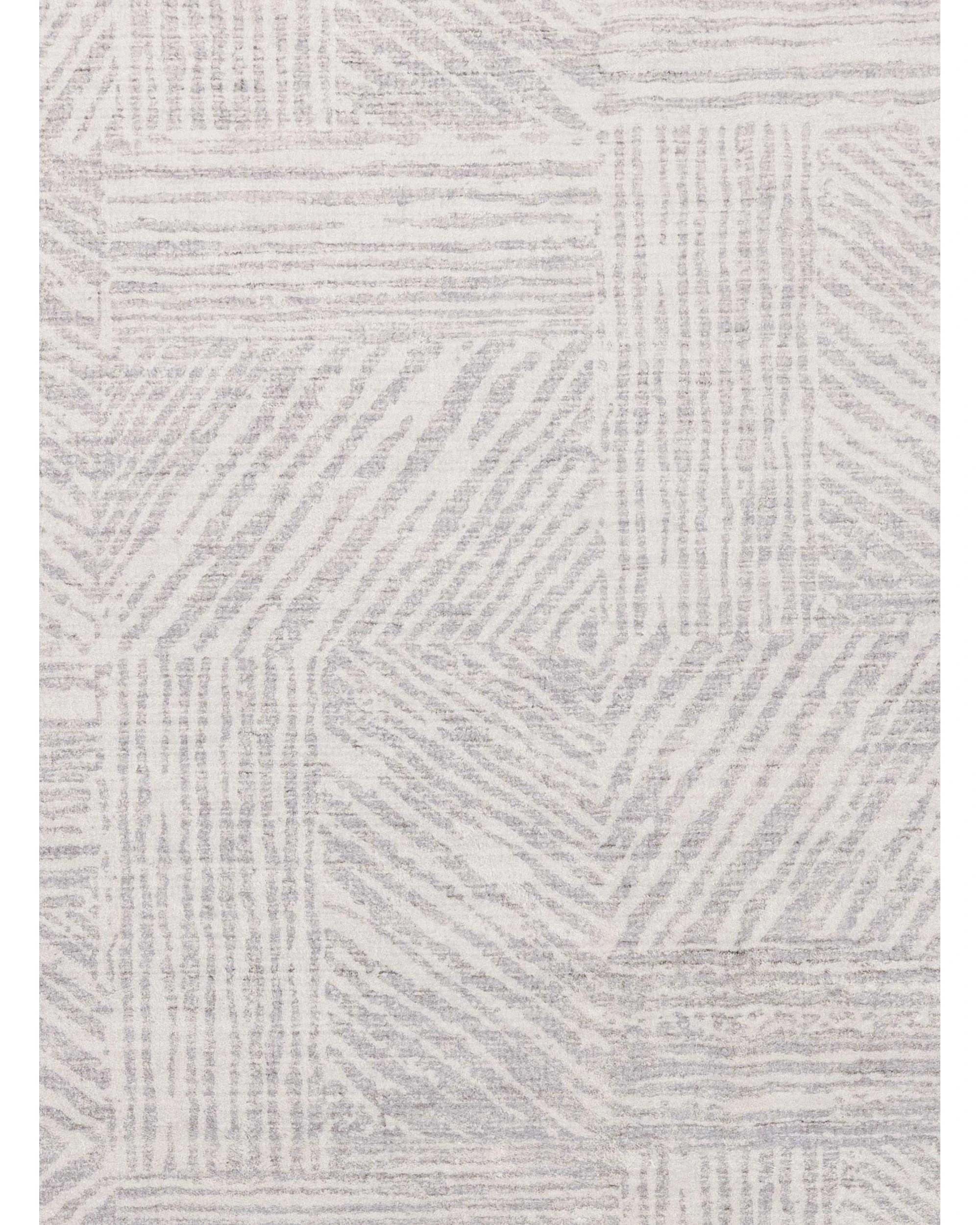 6 Loopsie Obu Geometric Washable Round Rug-200cm x 200cm - Grey, 6 of 8