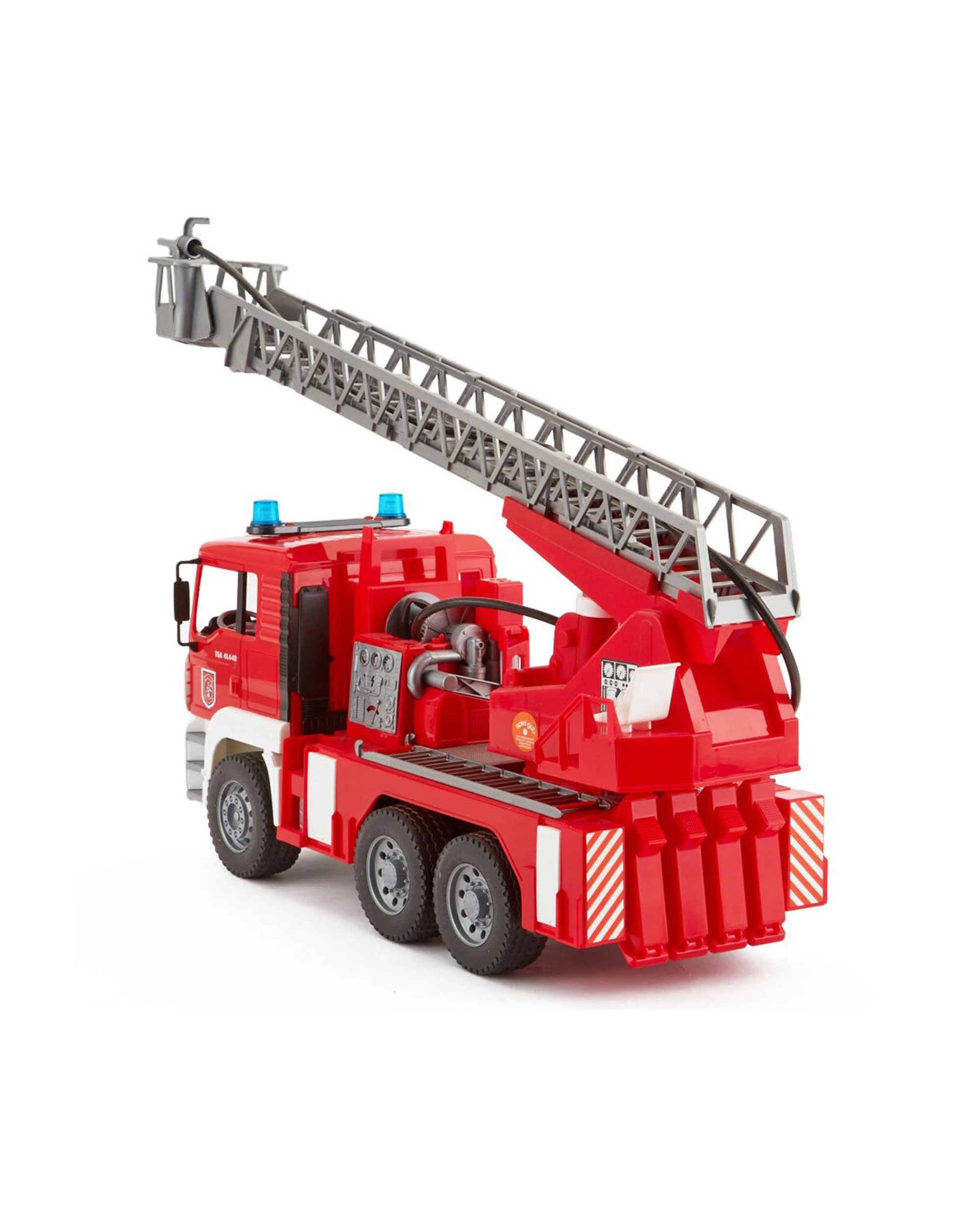 6 Bruder 1:16 47cm Fire Engine Truck With Water Pump Light Sound Toy 4 Years+ - Red, 6 of 7