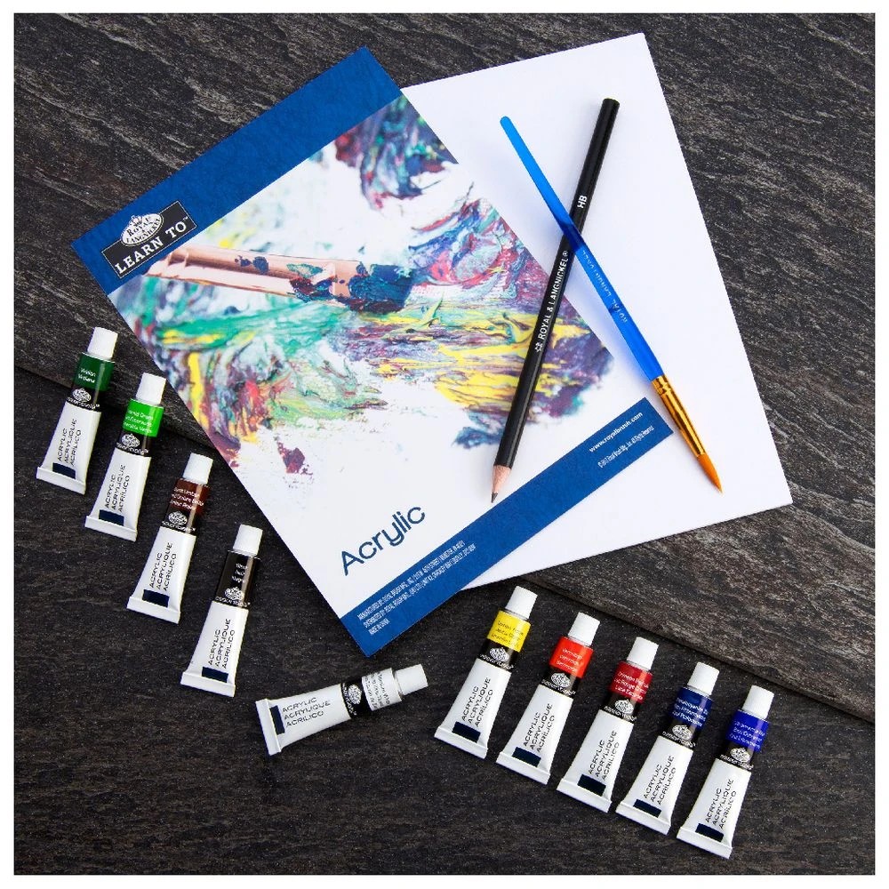 5 Royal & Langnickel Learn to Acrylic Painting Set 23 Piece, 5 of 10