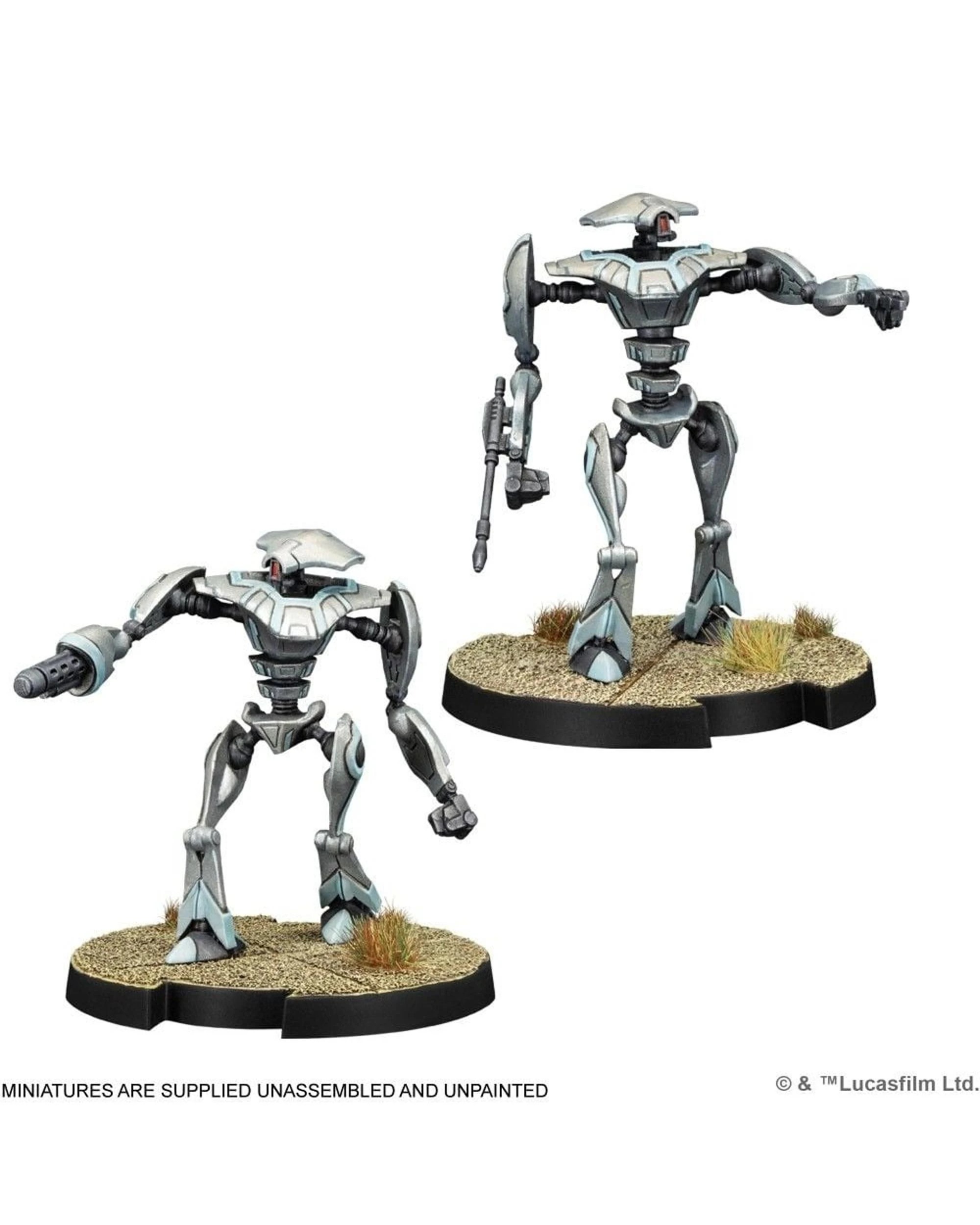 3 Star Wars: Legion Aqua Droid Unit Expansion, 3 of 3