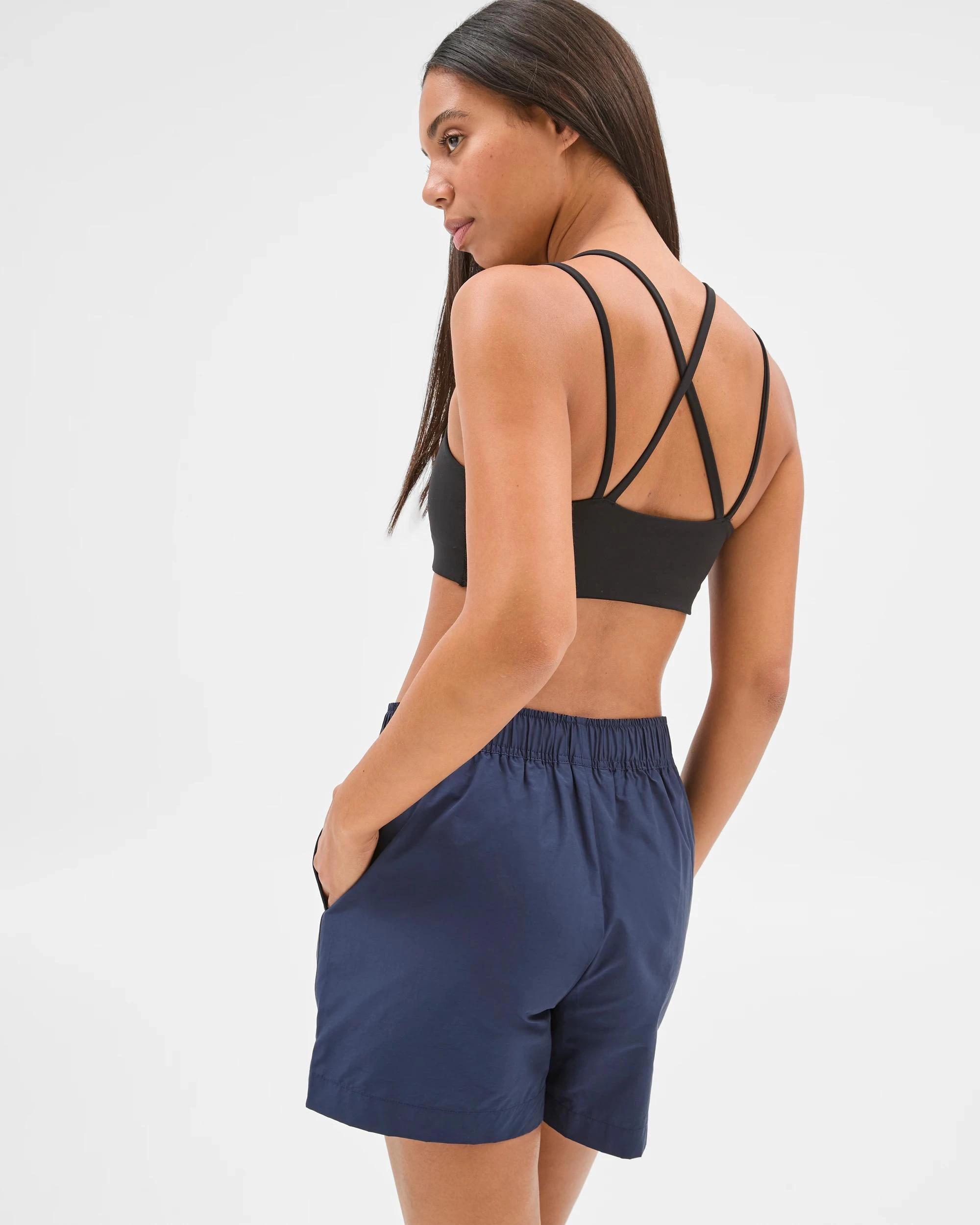 7 Target Active Australian Cotton Blend Woven Shorts NAVY/PIPING, 7 of 7