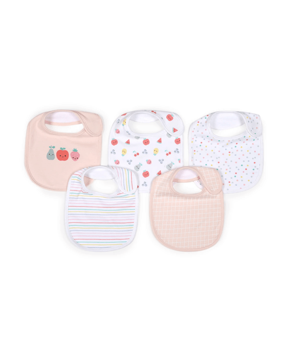 5 Pack Bibs - Fruits