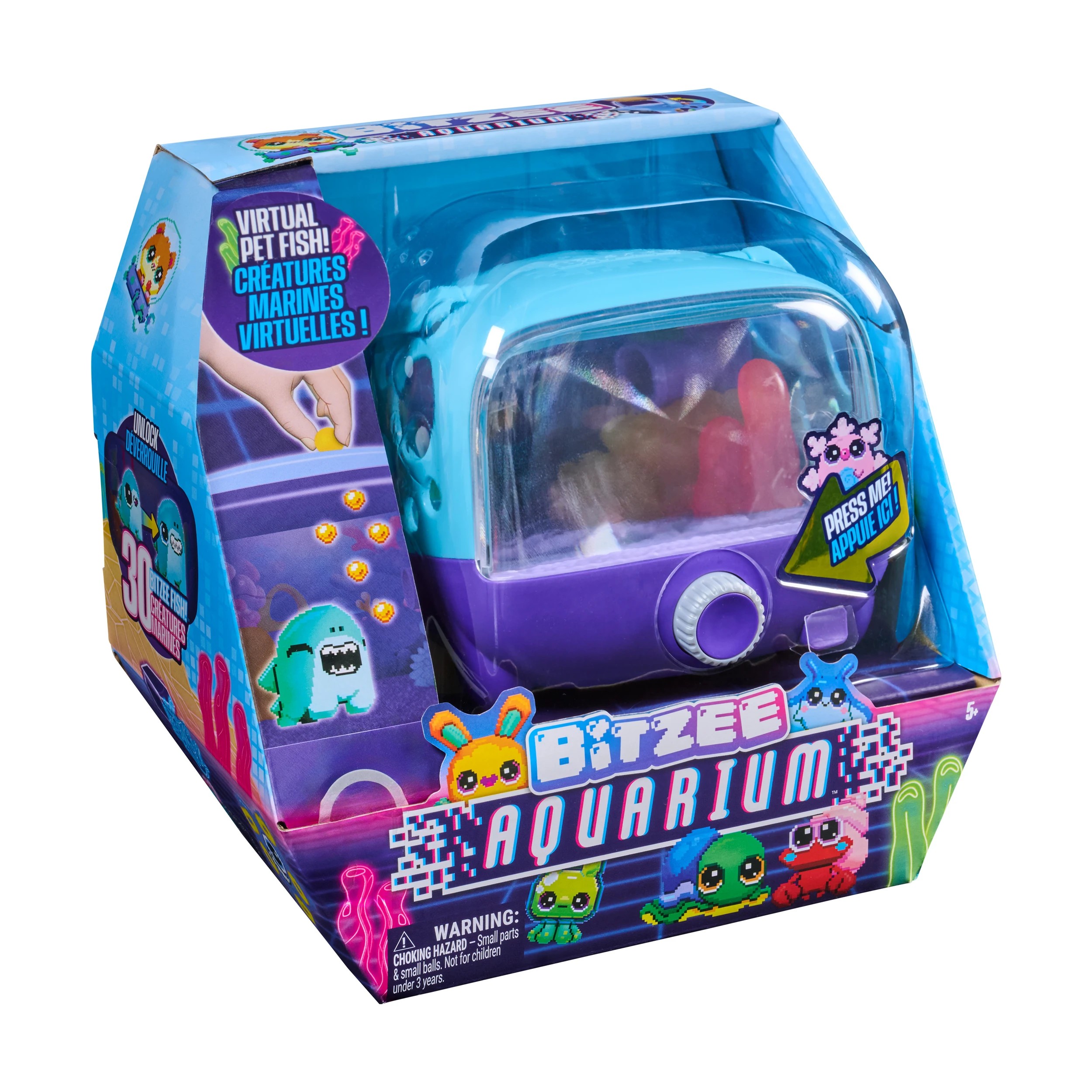 8 Bitzee Aquarium Interactive Digital Pet Tank, 8 of 9