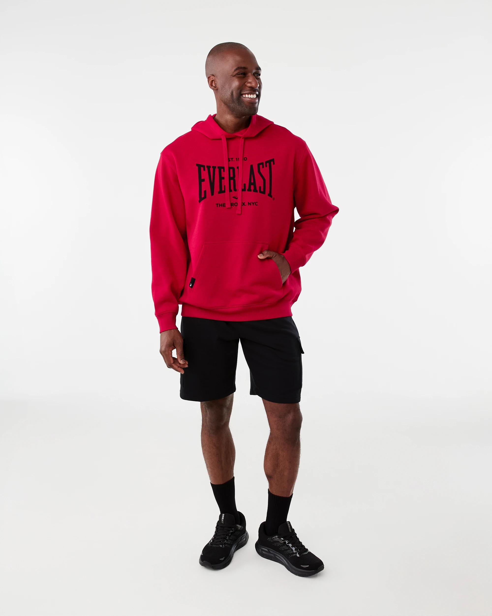 8 Everlast Mens Bronx Hoodie Team Red, 8 of 8