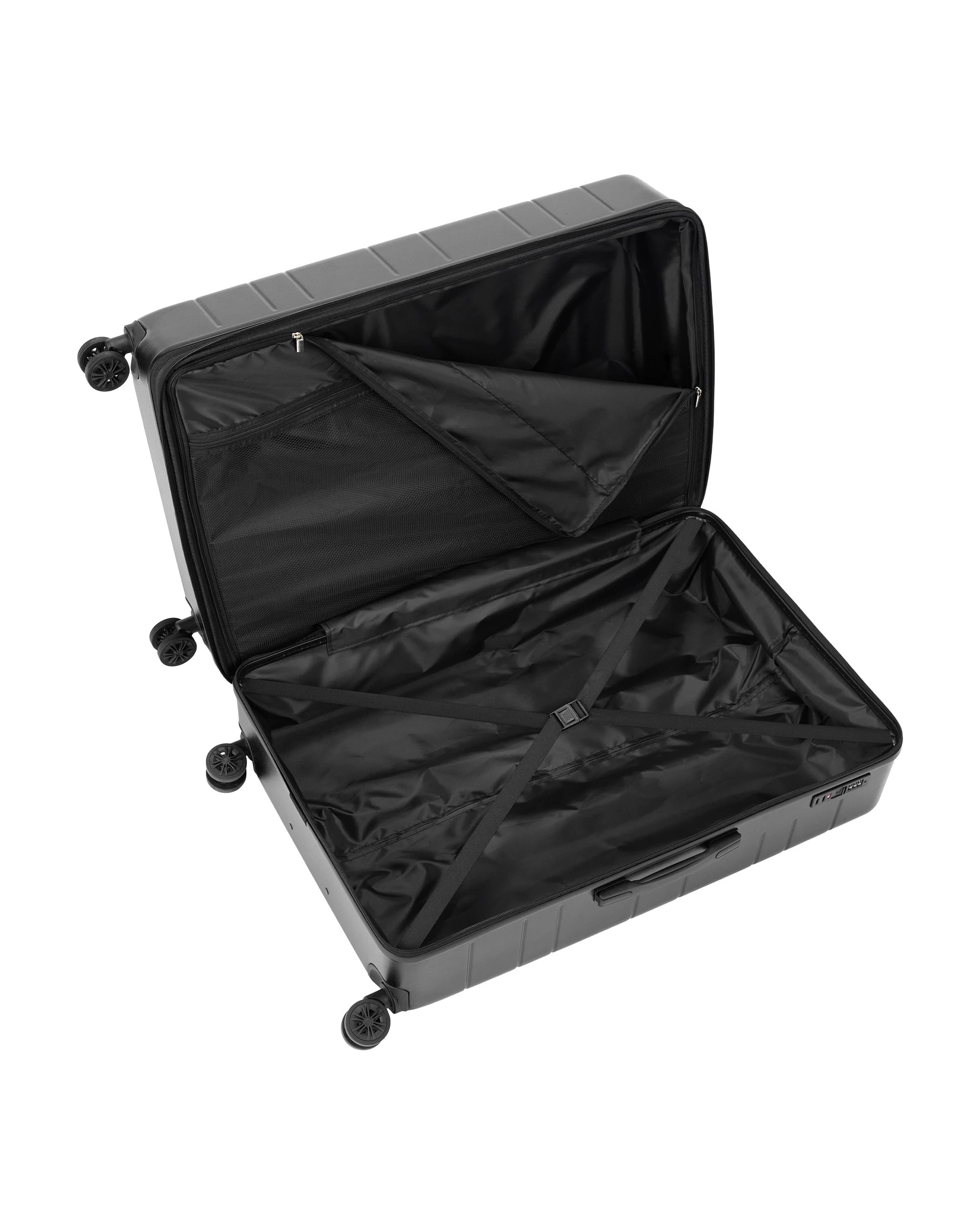 3 79cm Extra Large Hard Case Luggage - Black, 3 of 8