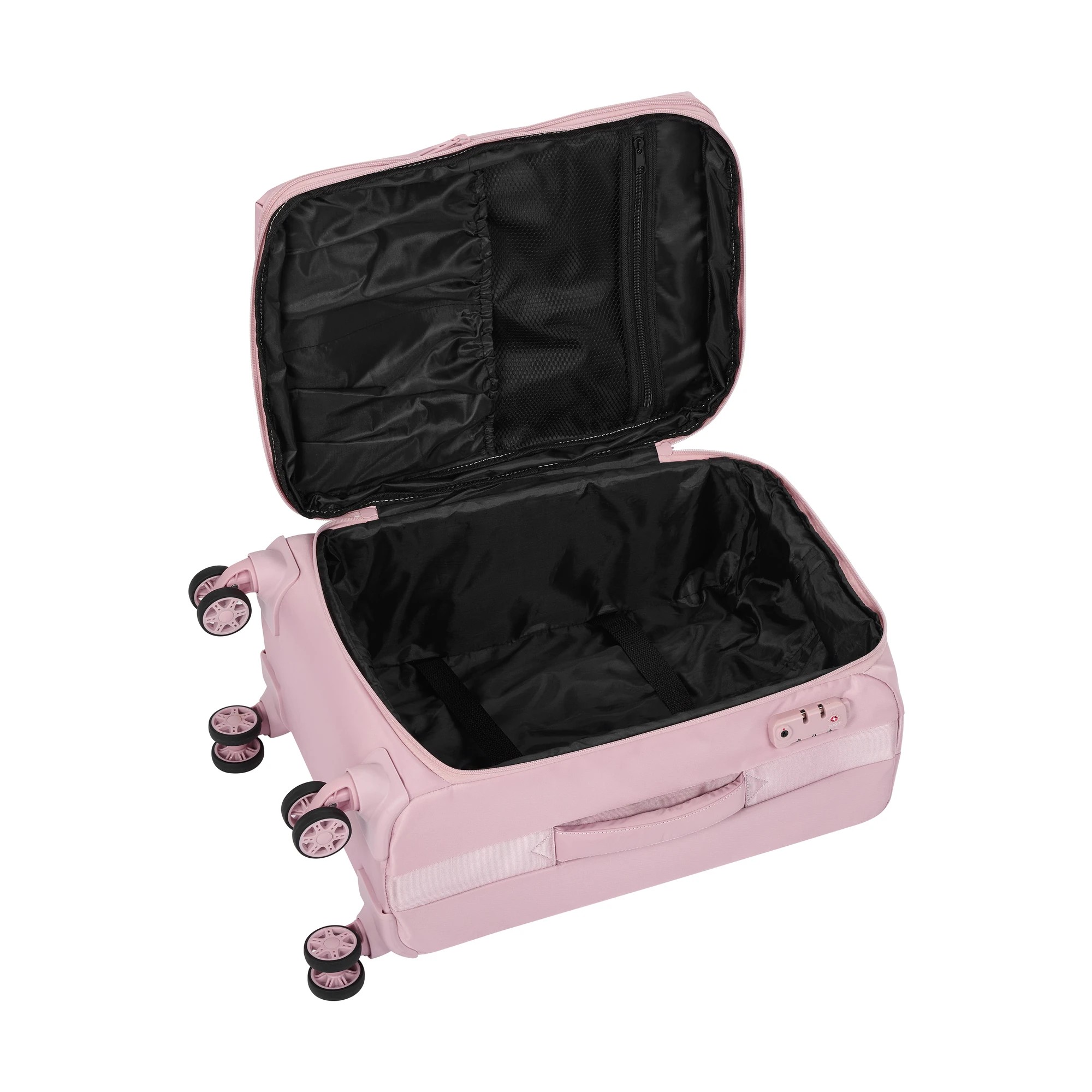 3 48cm 8 Wheels Lightweight Soft Case - Blush, 3 of 8