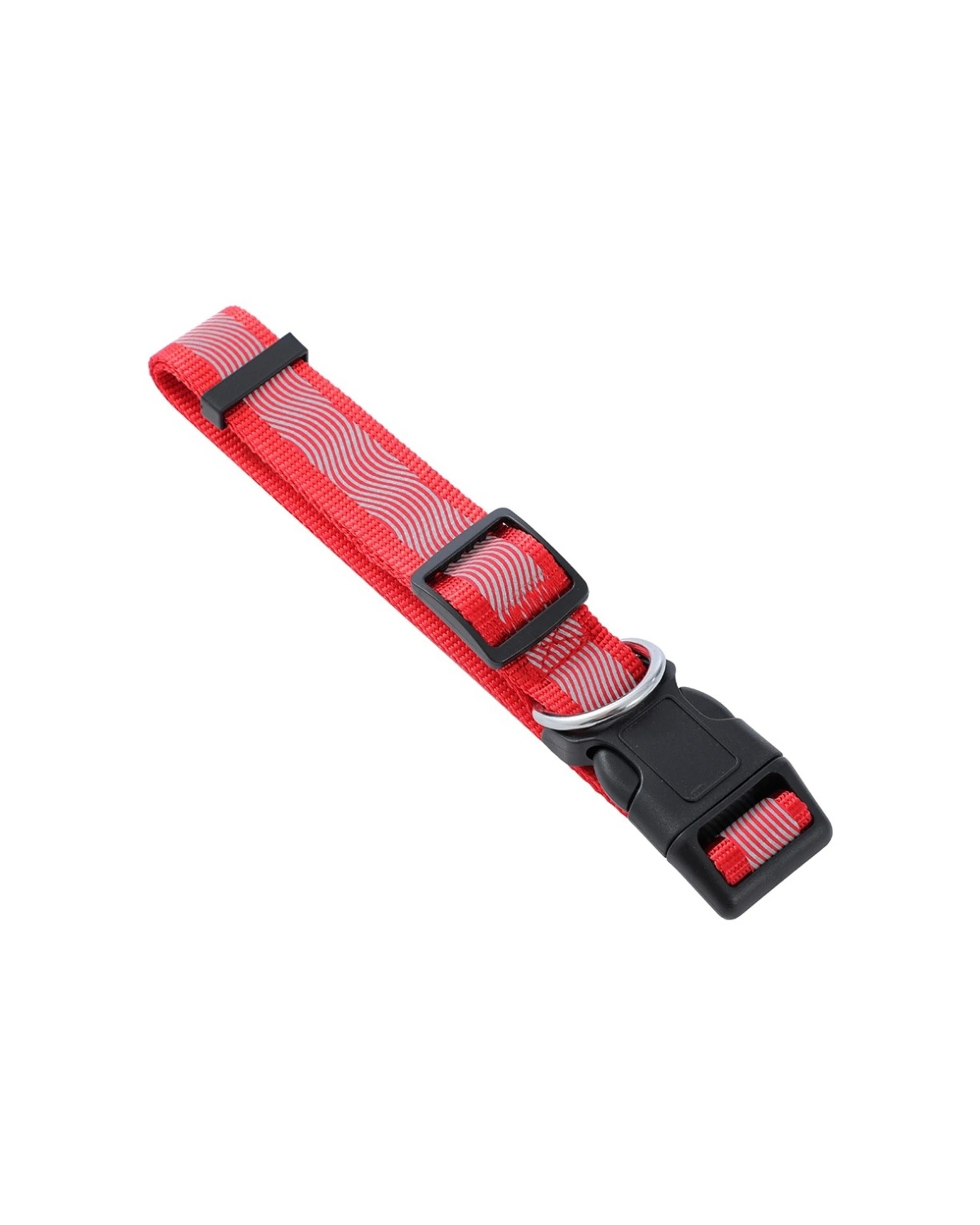 6 Paws & Claws 3PK Reflective Pet Dog Collar Large 45-65cmx2.5cm - Assorted, 6 of 7