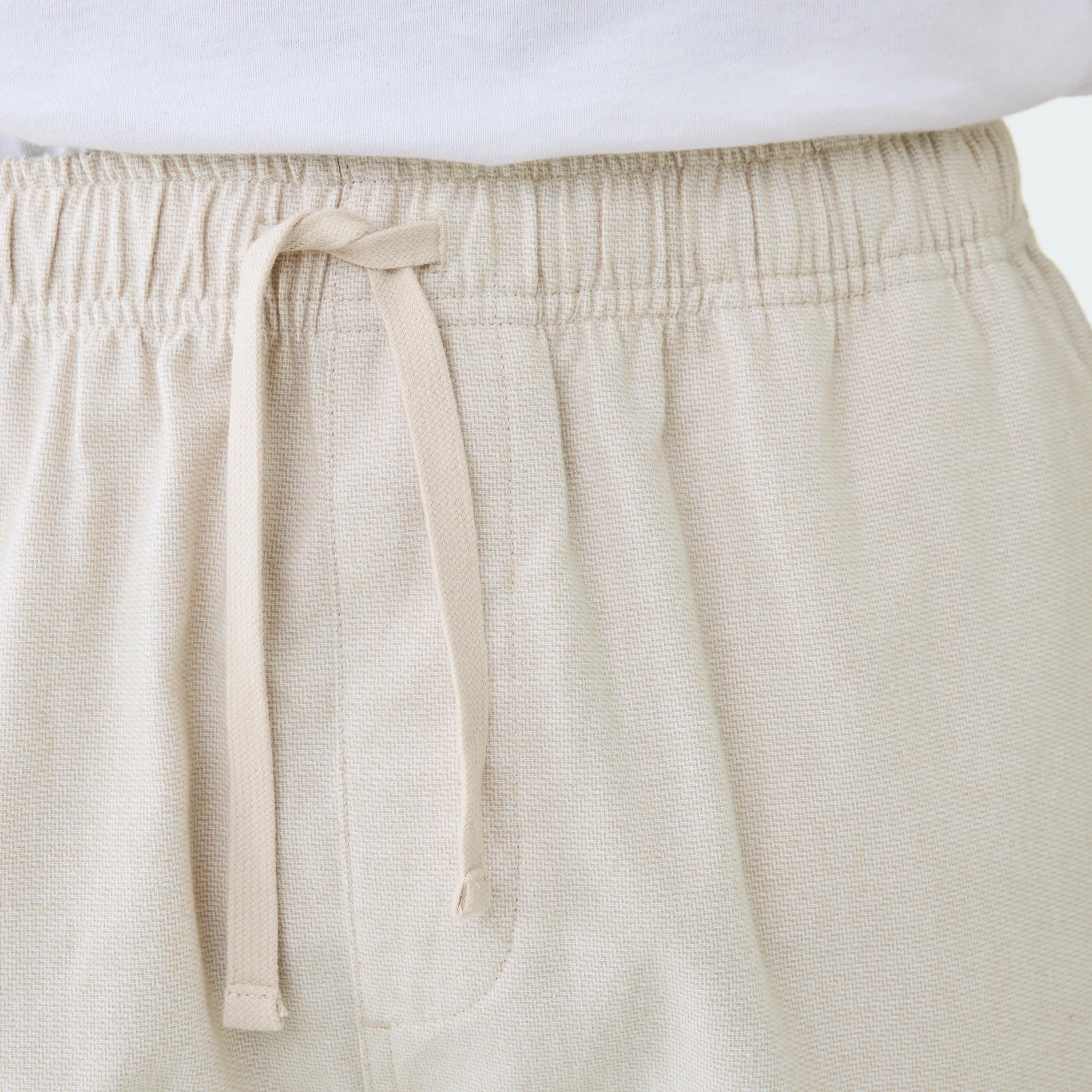 4 Textured Volley Shorts NATURAL YD, 4 of 6