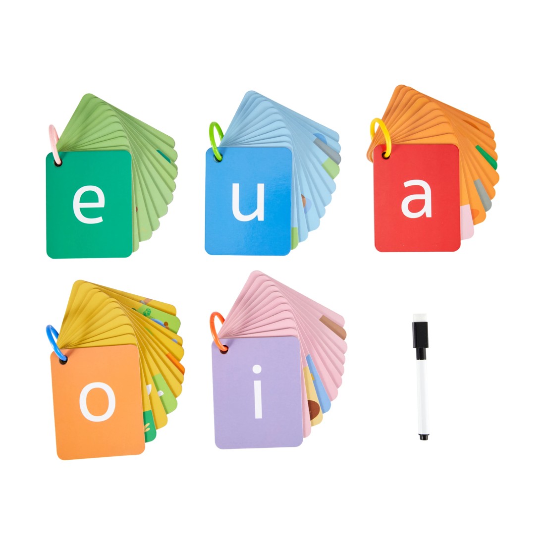 2 Spelling Flashcards with Marker, 2 of 4