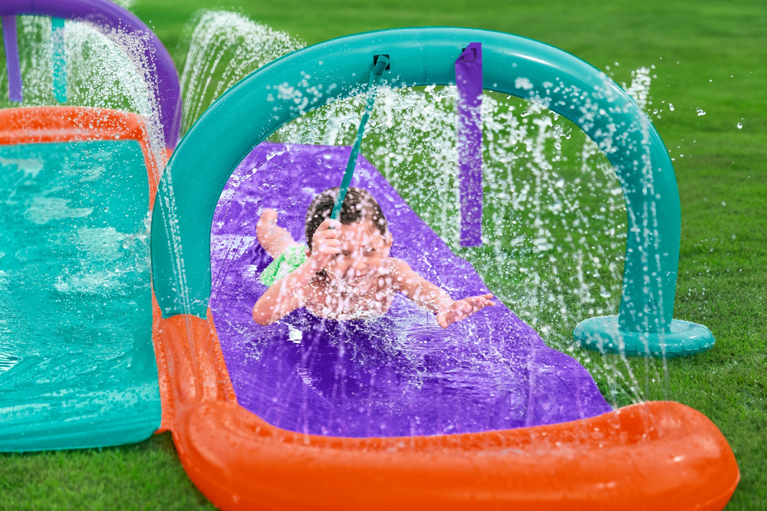6 Bestway Flag Frenzy Double Slide, 6 of 8