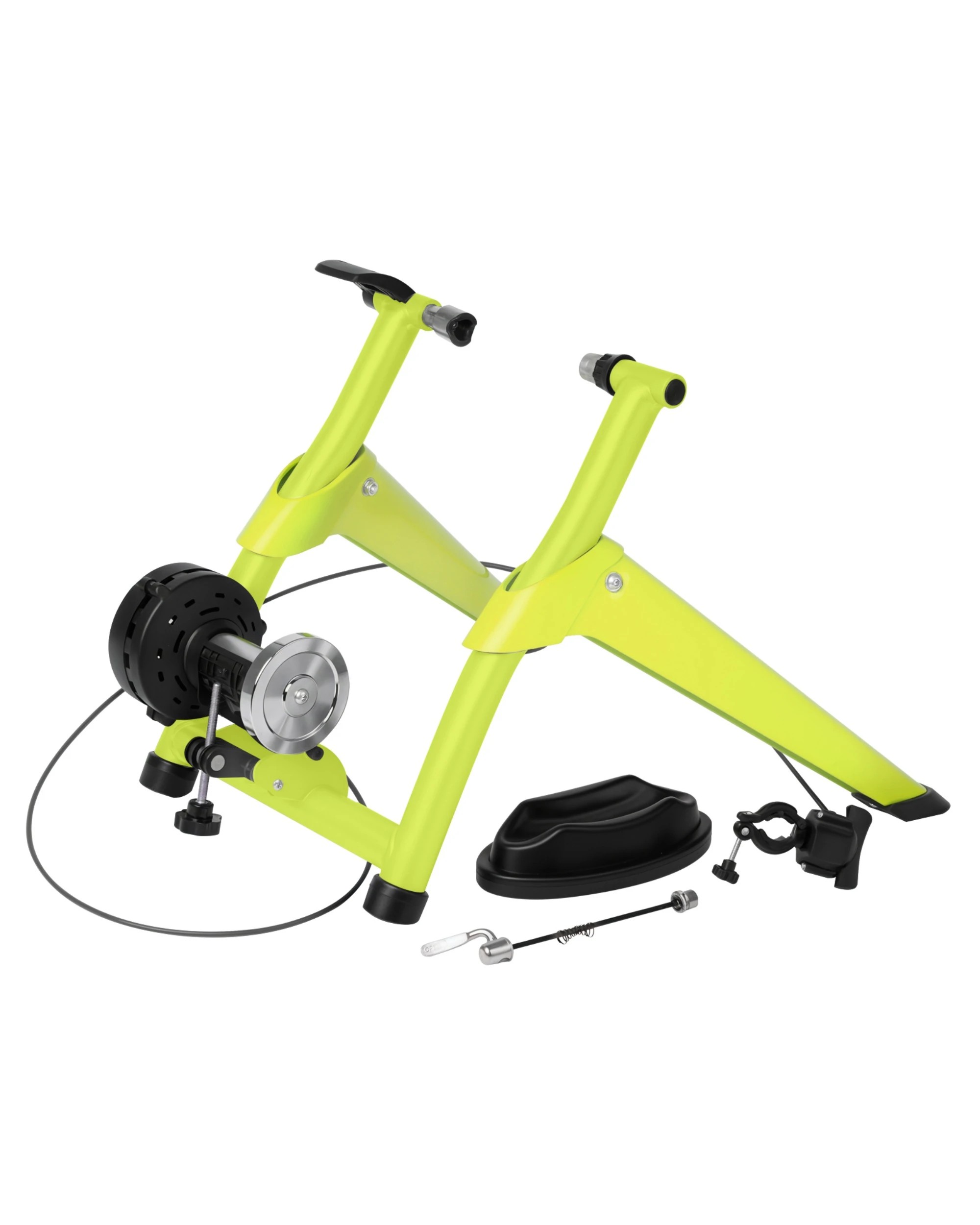 1 Advwin Bike Trainer Stand, Green - Green, 1 of 6