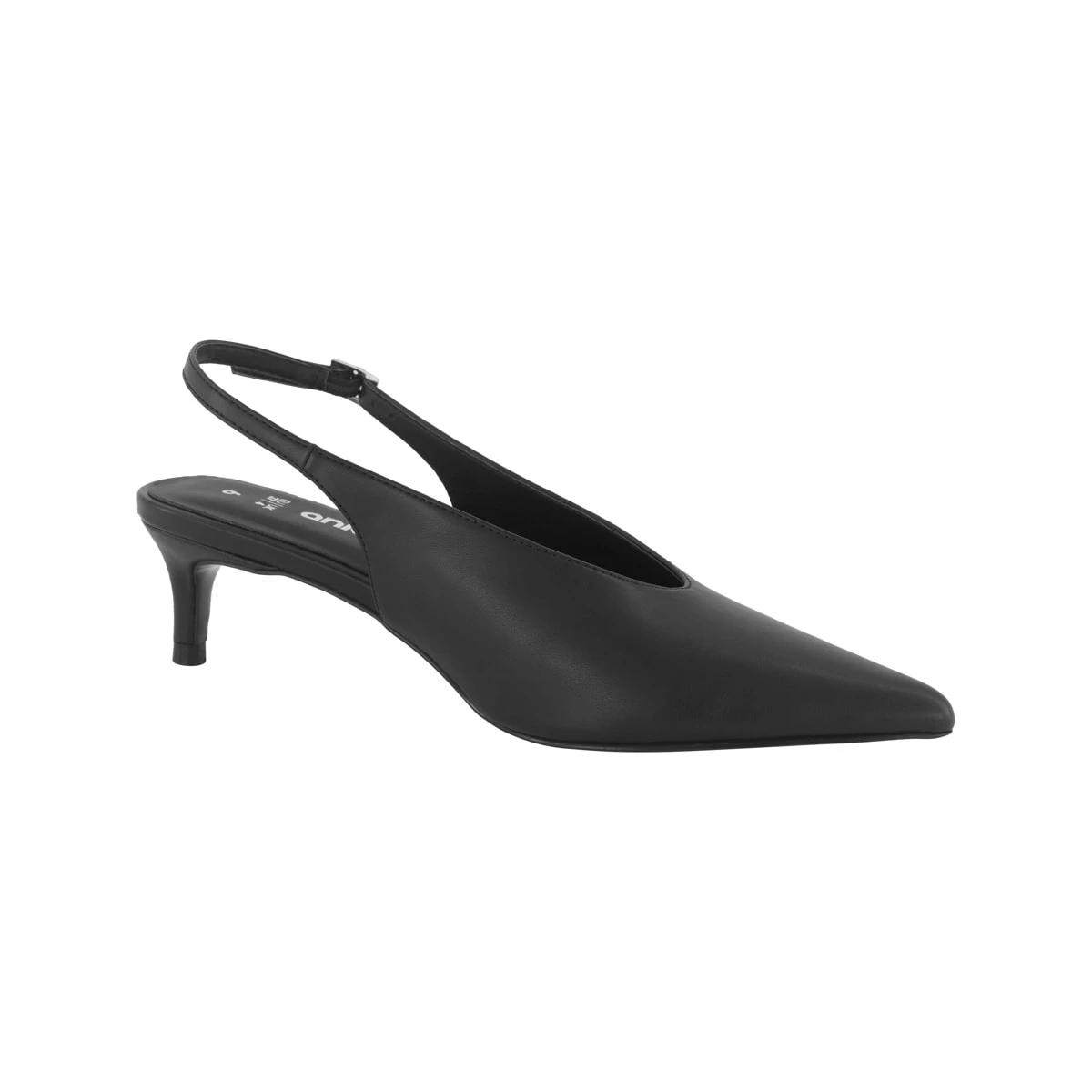2 High Vamp Kitten Heels Black, 2 of 5