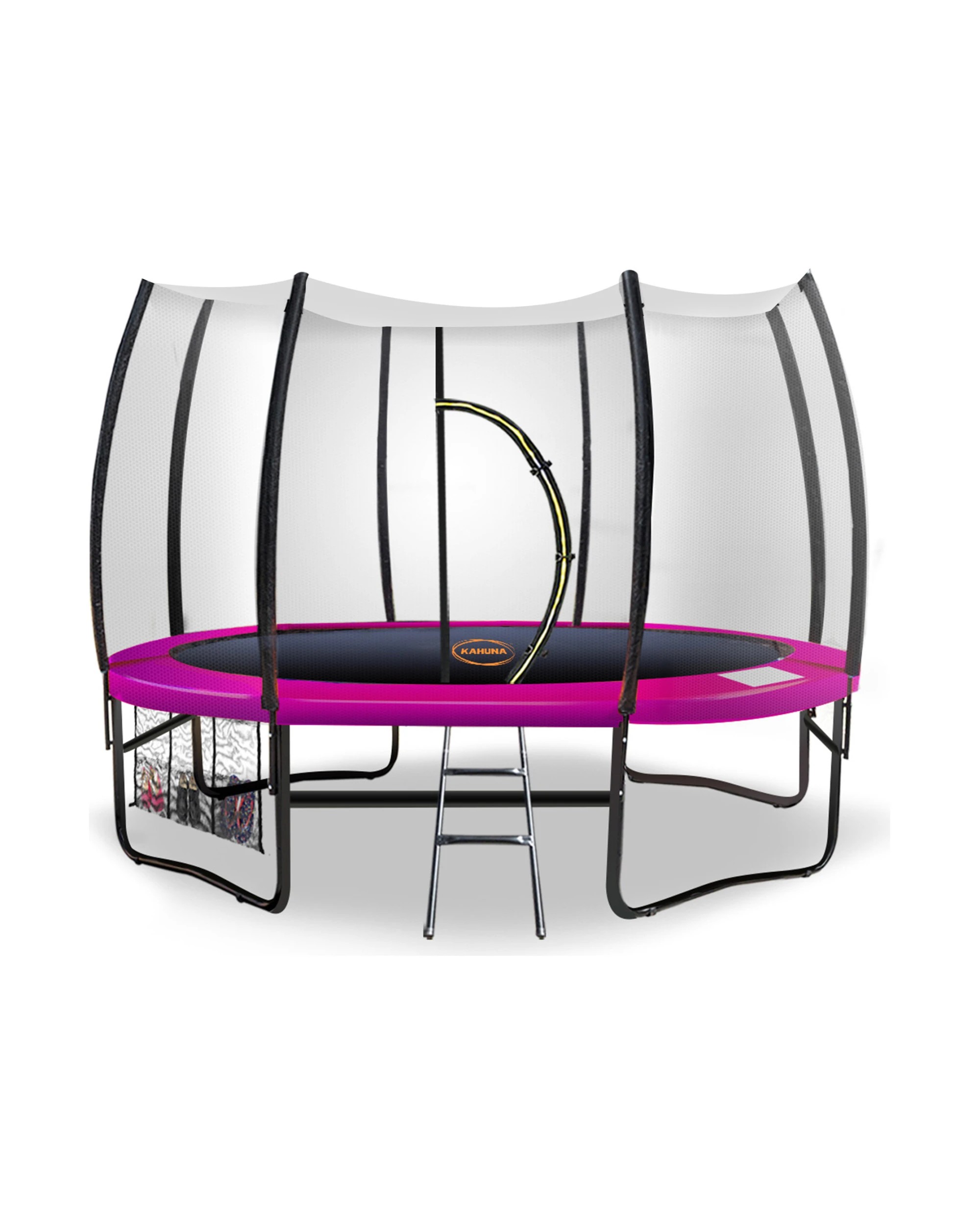 1 Kahuna Twister 10ft Springless Trampoline - Pink, 1 of 9