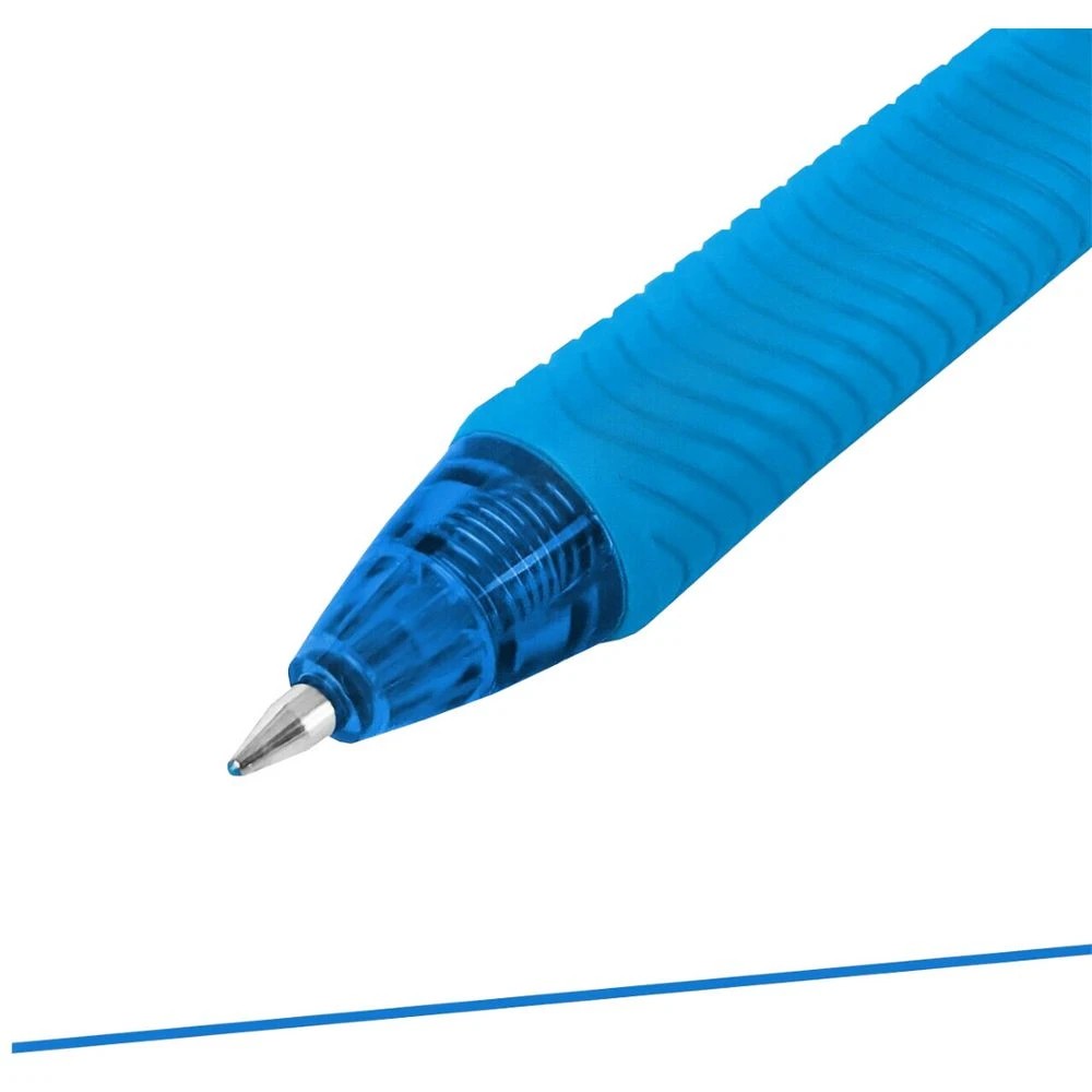 2 Pentel Energel X BL107 Gel Pen 0.7mm Sky Blue, 2 of 5