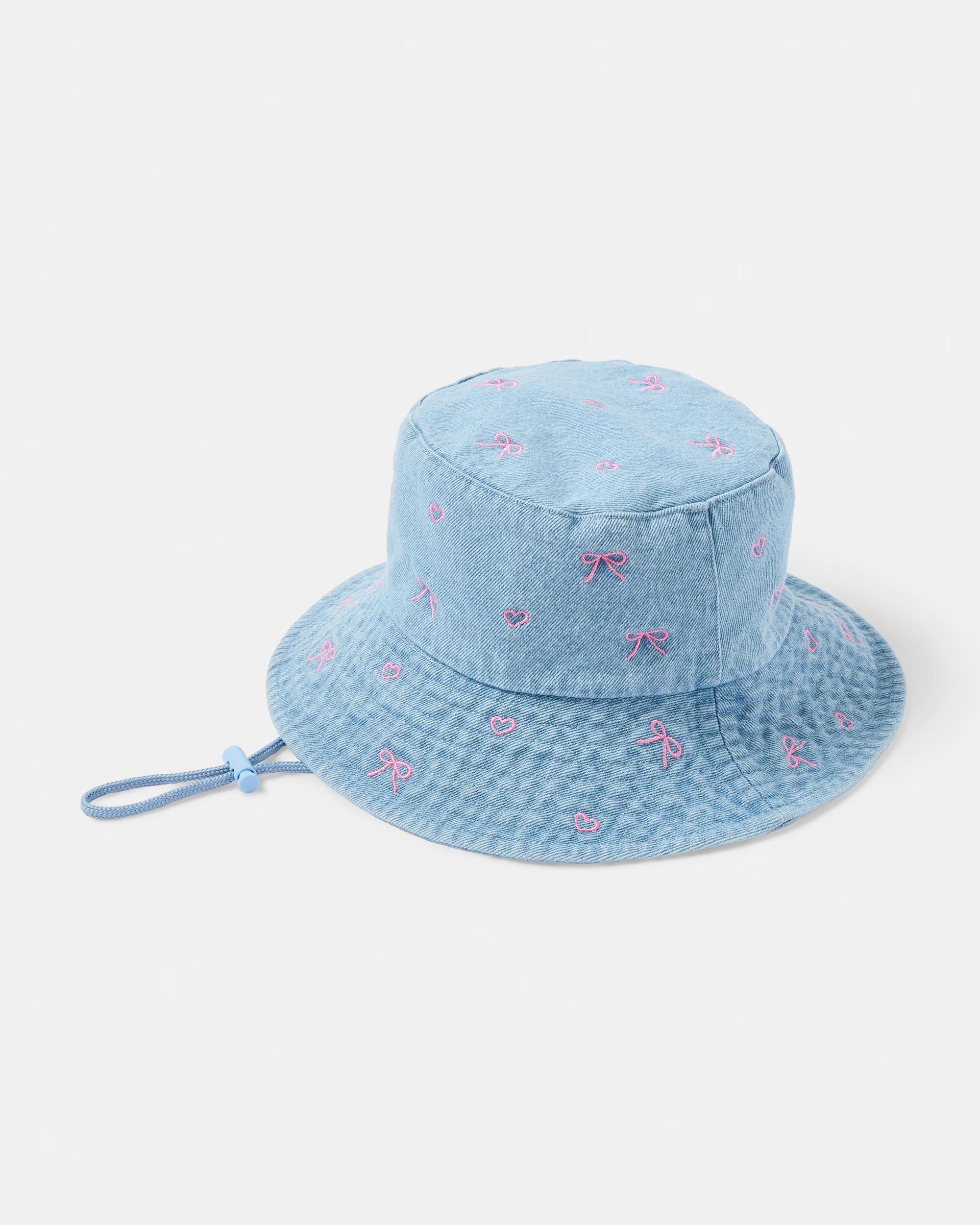 1 Sun Hat Blu Bows, 1 of 2