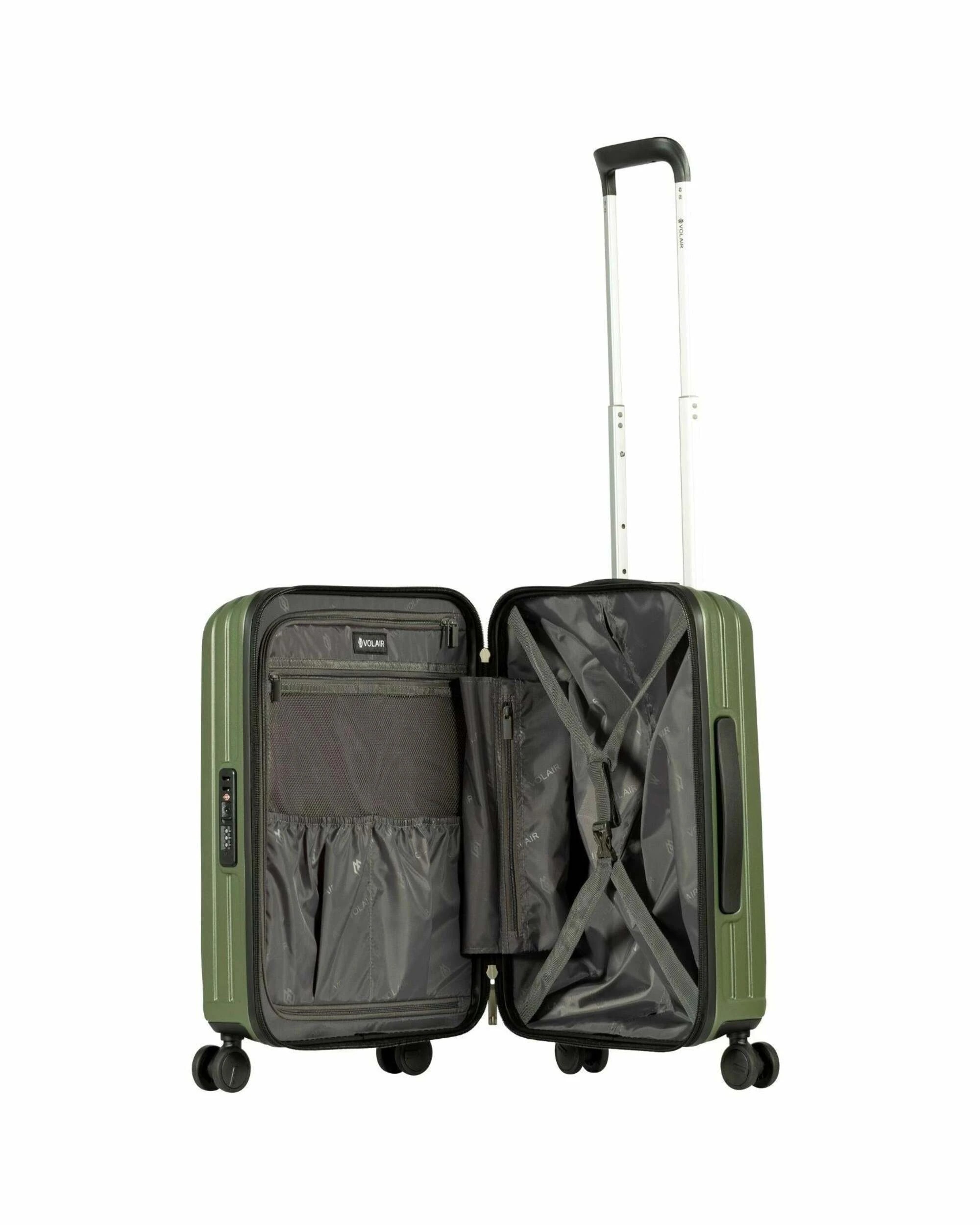5 Volair Vmax Hardside Carry-On Spinner Suitcase - 55cm - Green, 5 of 5