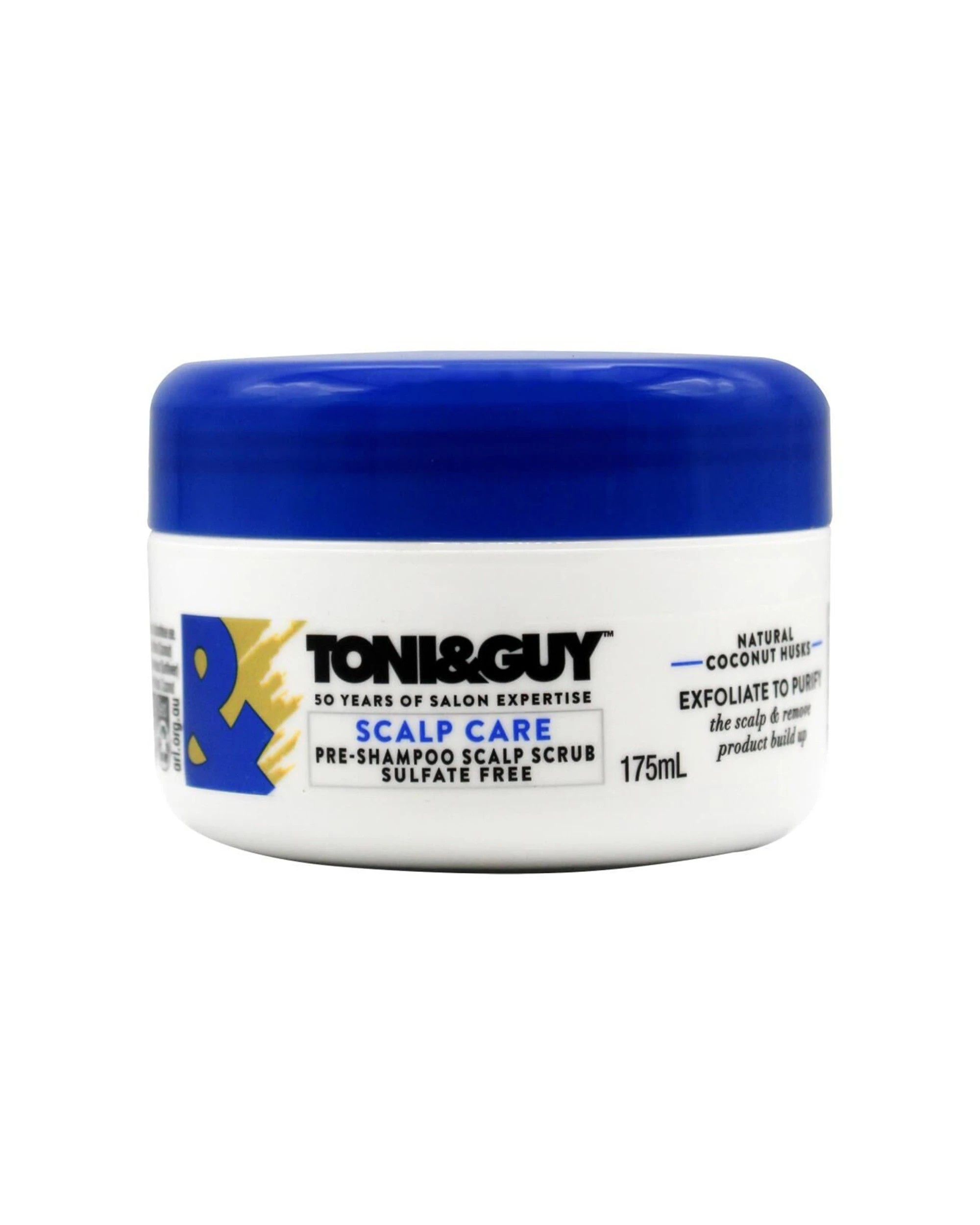 2 Toni & Guy 8PK Scalp Care Pre-Shampoo Scrub Sulfate-Excluded 175ml - White, 2 of 4