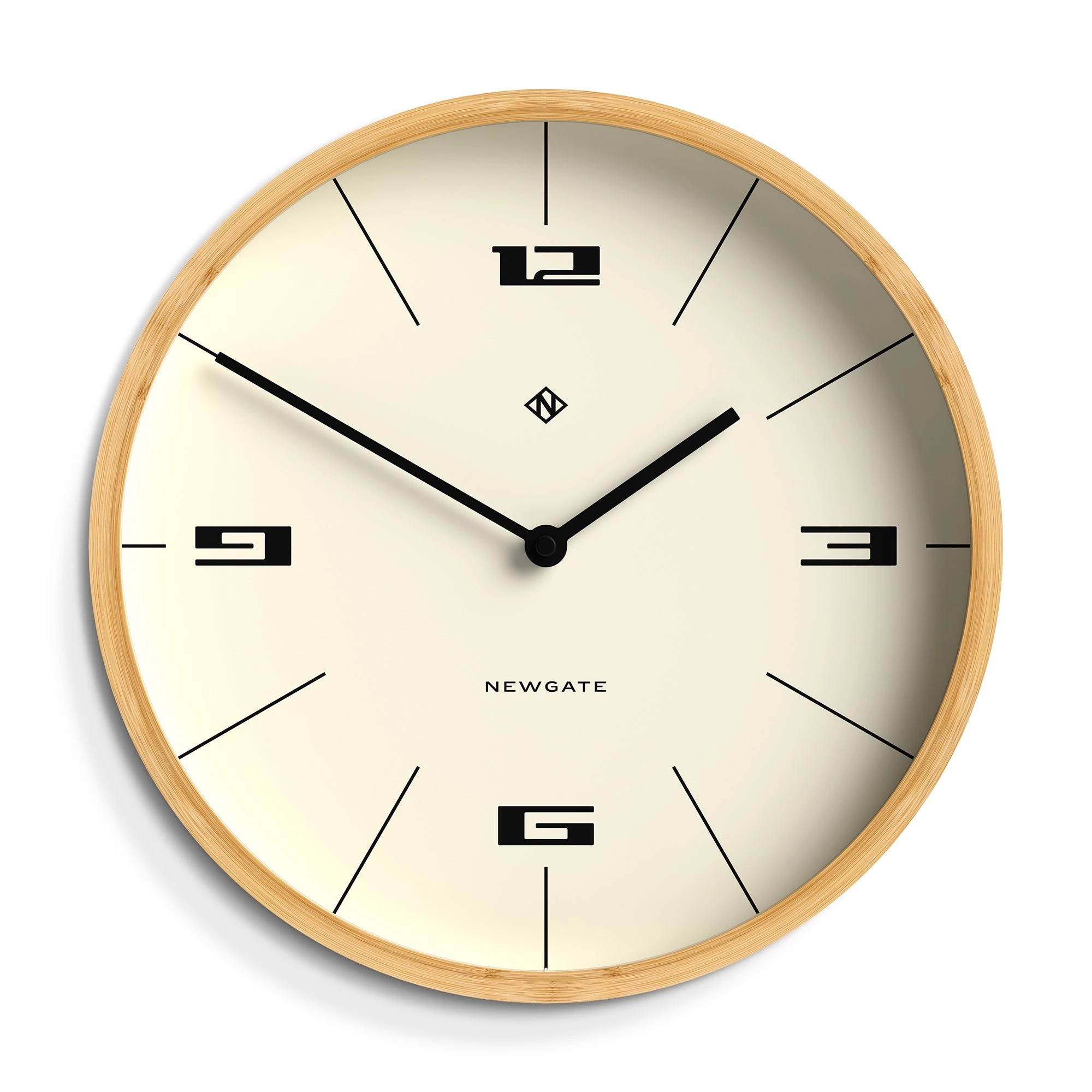 1 Newgate Bali Wall Clock - Beige, 1 of 4