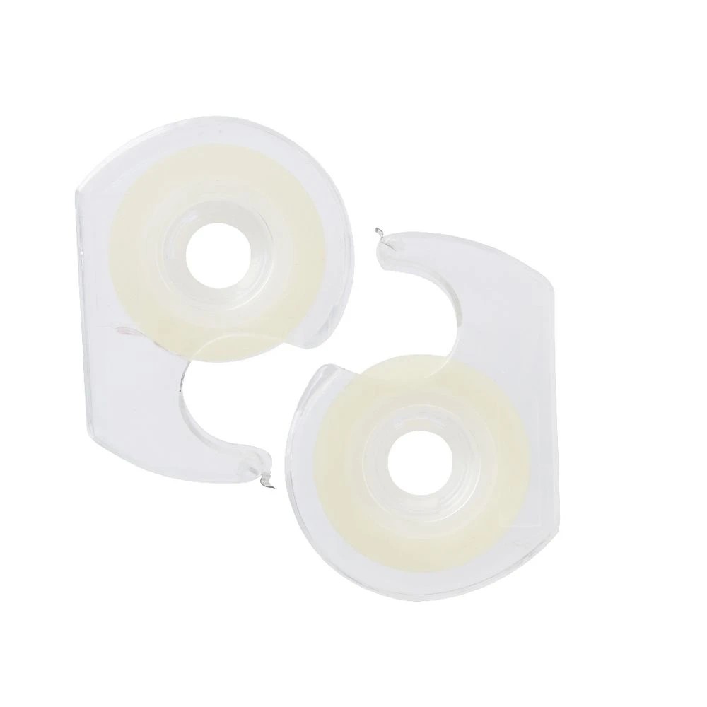 2 Keji Clear Adhesive Tape with Dispenser 18mm x 25m 2 Pack, 2 of 5