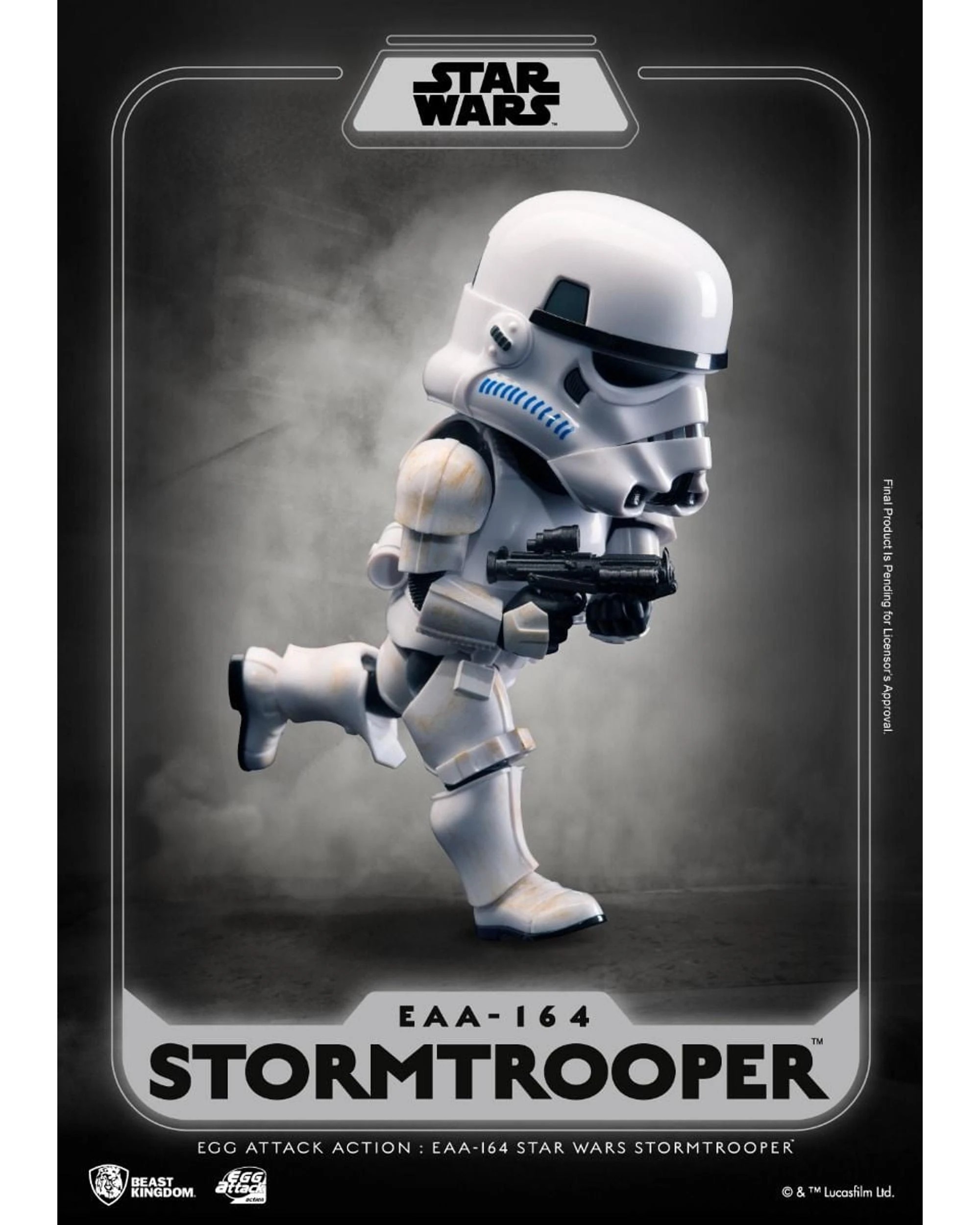 4 Beast Kingdom Egg Attack Action Star Wars Stormtrooper Figure, 4 of 6
