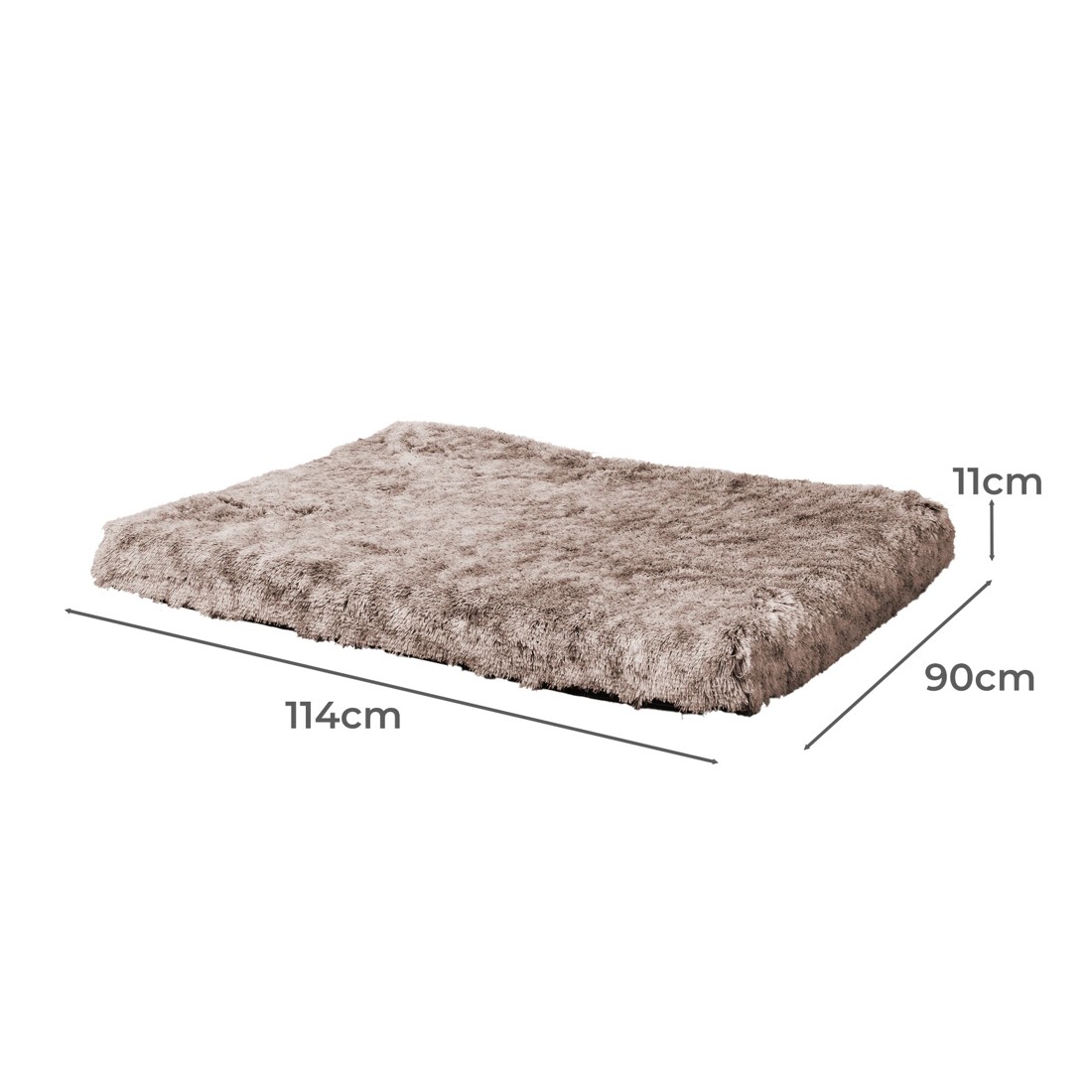 3 Pawz Memory Foam Pet Cushion Large, 3 of 5