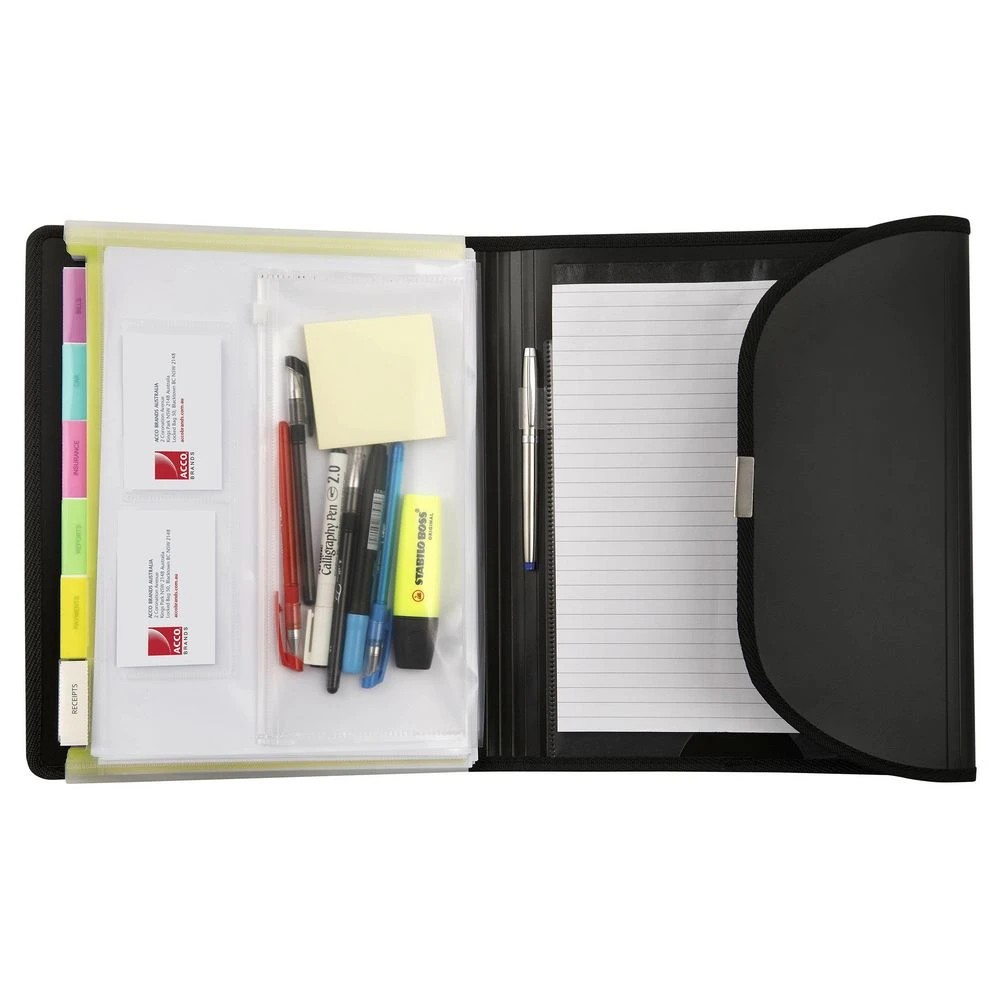 2 Marbig A4 Compendium 6 Pocket Black, 2 of 2