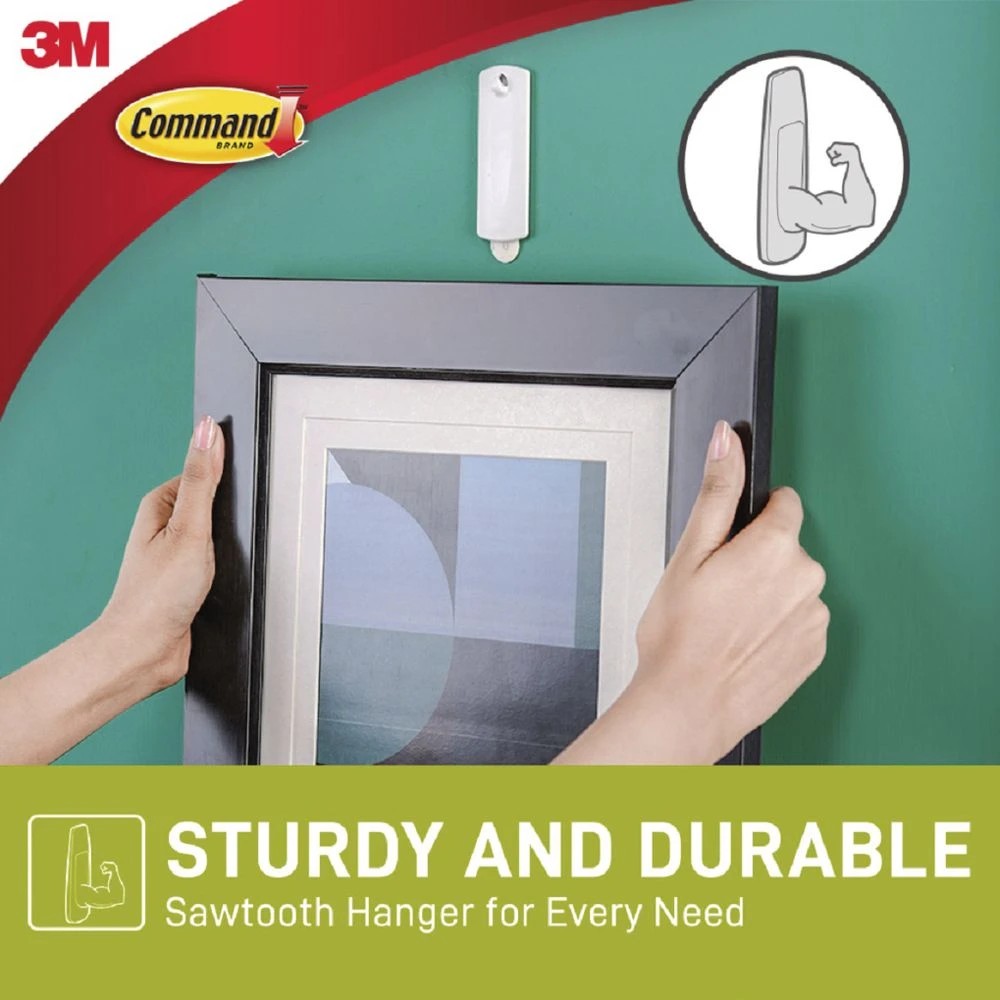 3 3M Command Sawtooth Picture Hanging Hook, 3 of 8