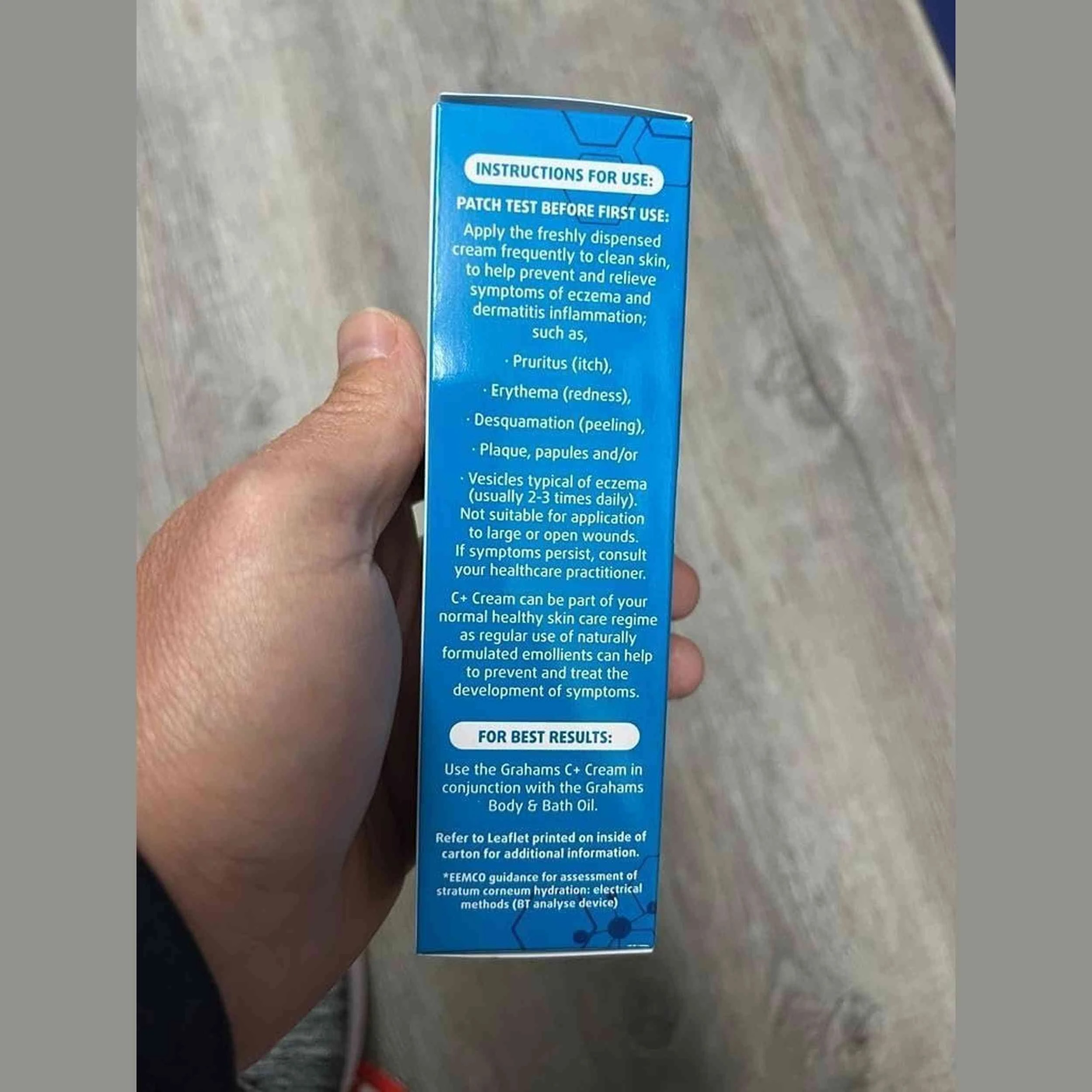 3 Grahams Natural C+ Cream (Eczema & Dermatitis Relief) 50g, 3 of 7