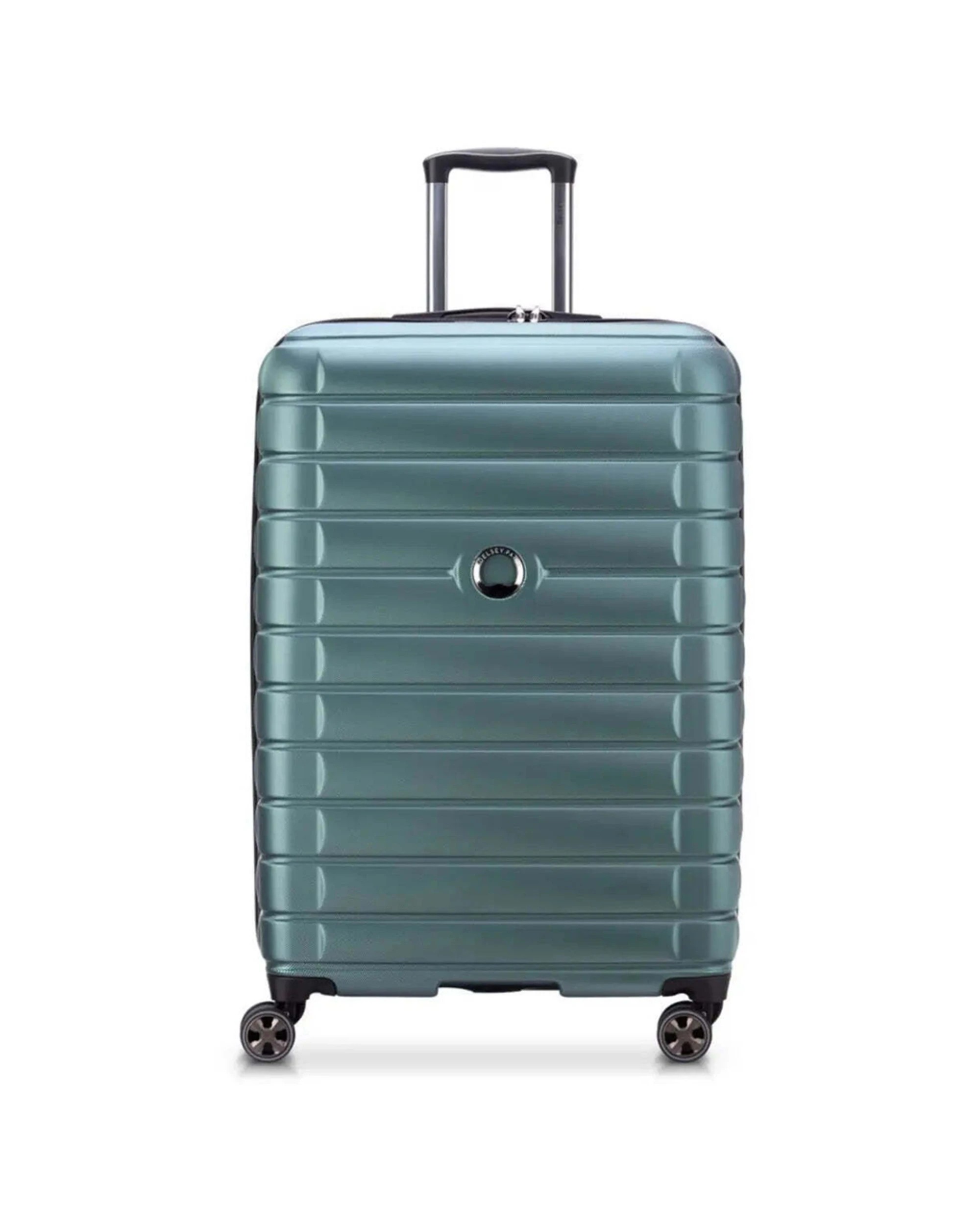 1 Delsey Shadow 5.0 - 75 cm Expandable 4-Wheel Suitcase TSA Lock Polycarbon - Green, 1 of 6