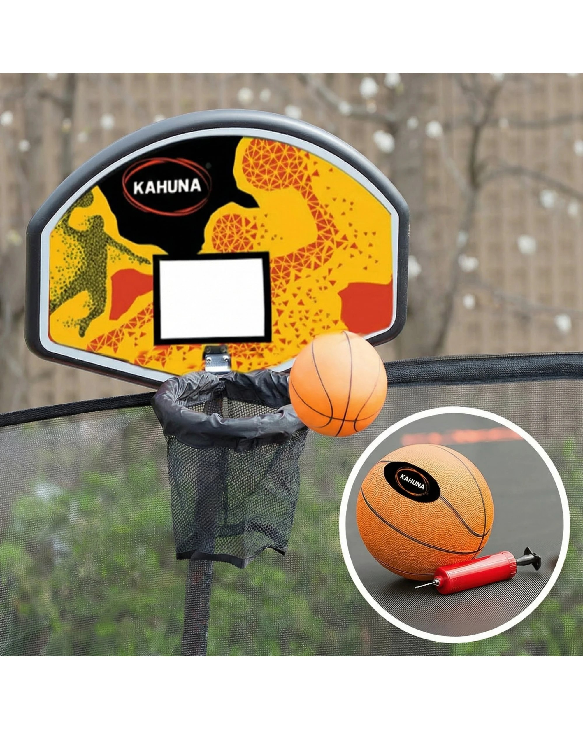 5 Kahuna 16 ft Trampoline - Purple, 5 of 9