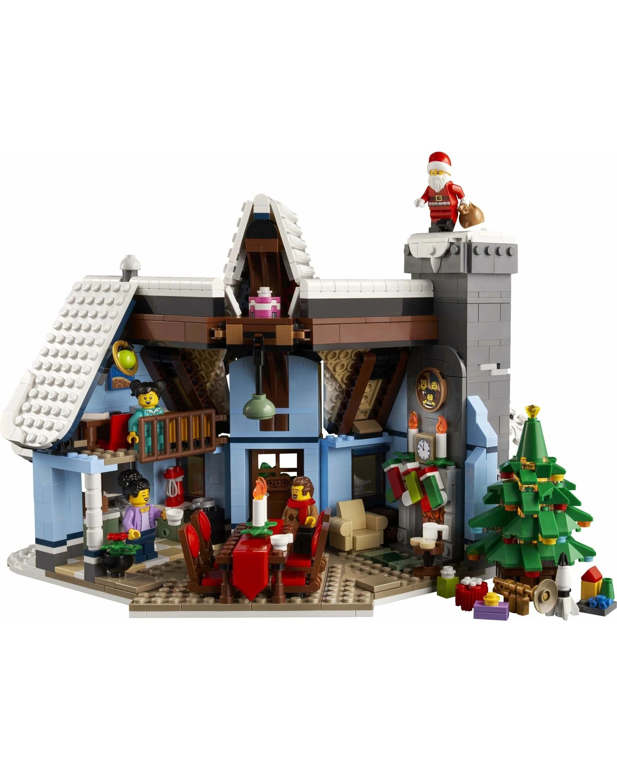 3 LEGO ICONS 10293 Winter Village Santa's Visit, 3 of 5