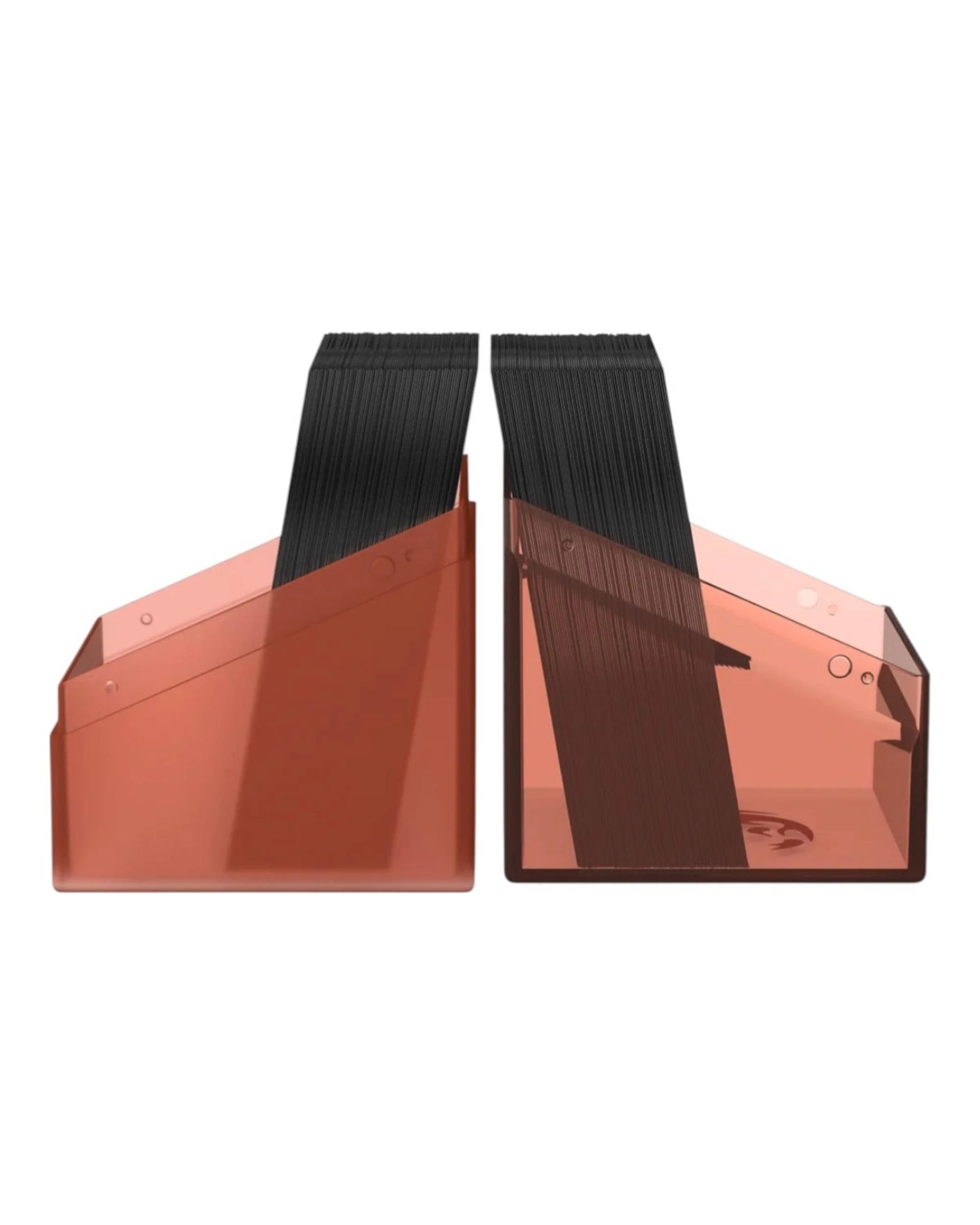 7 Ultimate Guard Boulder 100+ Hybrid Magic the Gathering Mana Edition Mountain Deck Case - Red, 7 of 9