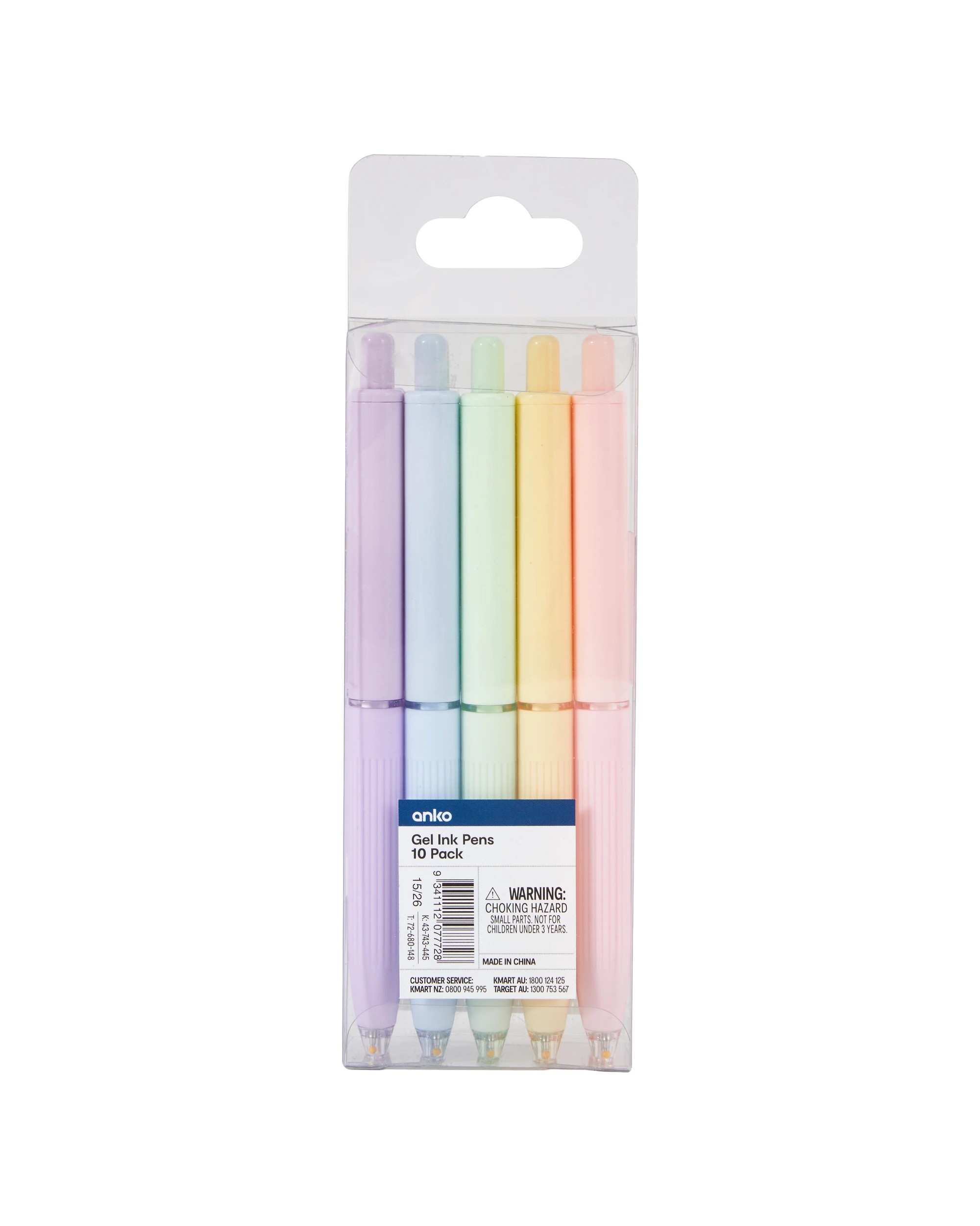 6 10 Pack Gel Ink Pens, 6 of 6